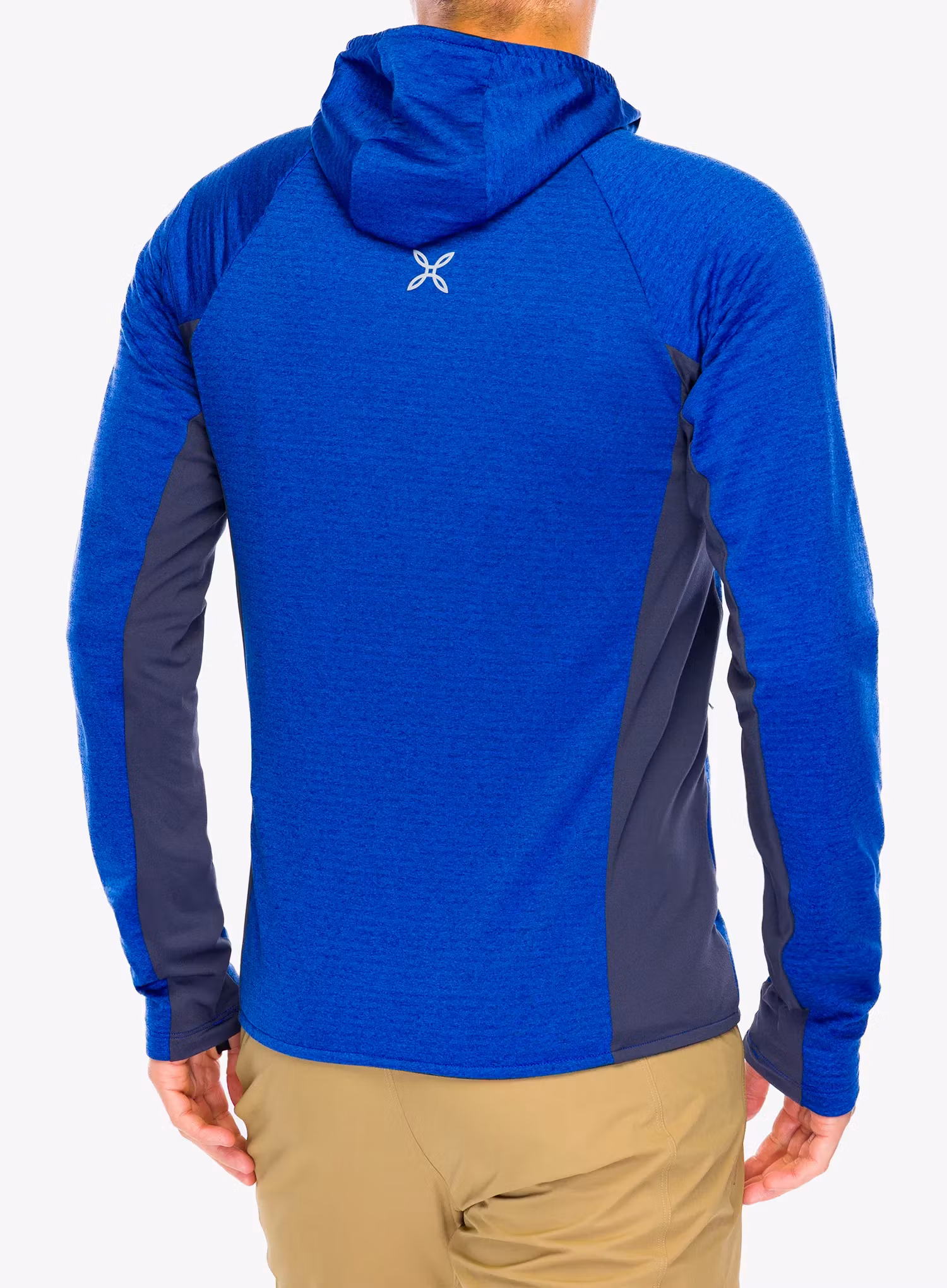 Jopica na zadrgo Montura Dolomiti Hooded Maglia - b.blue/graphite blue
