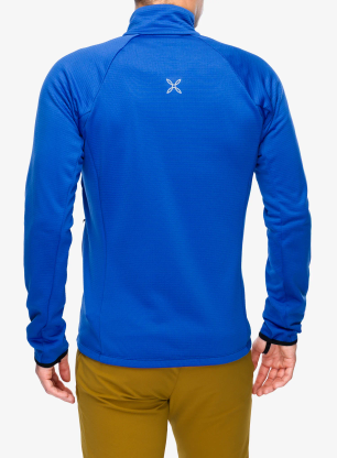 Jopica na zadrgo Montura Fadis Grid Maglia - b.blue