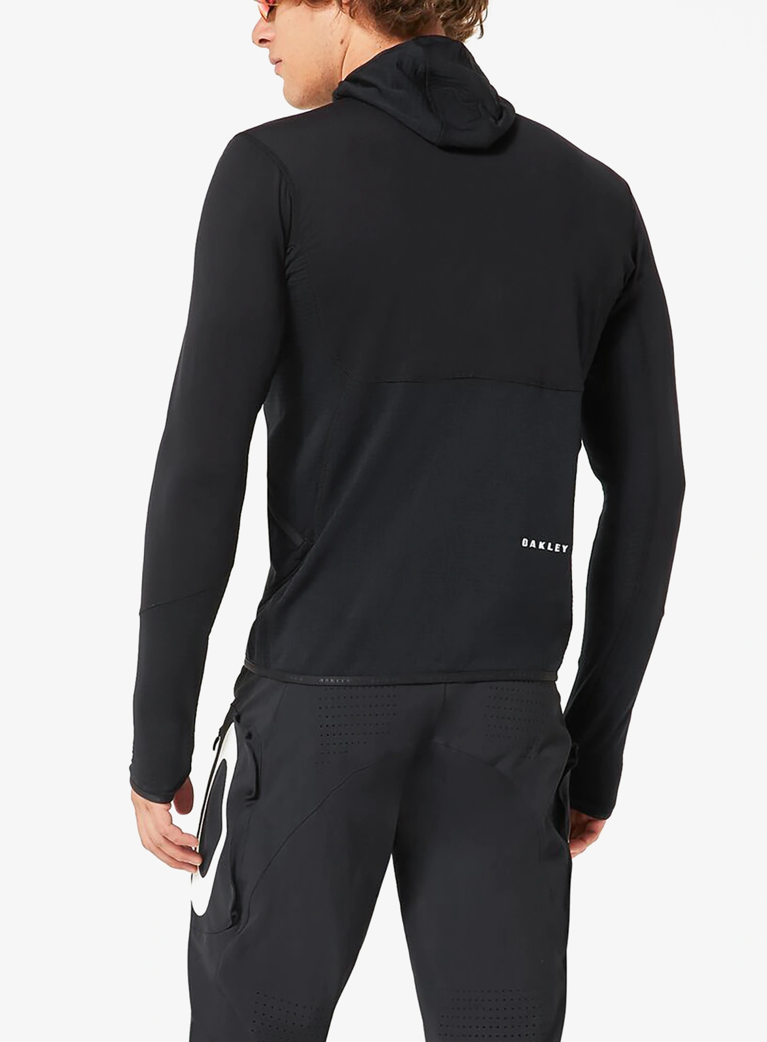 Jopica na zadrgo Oakley Canopy Full Zip Hoodie - blackout