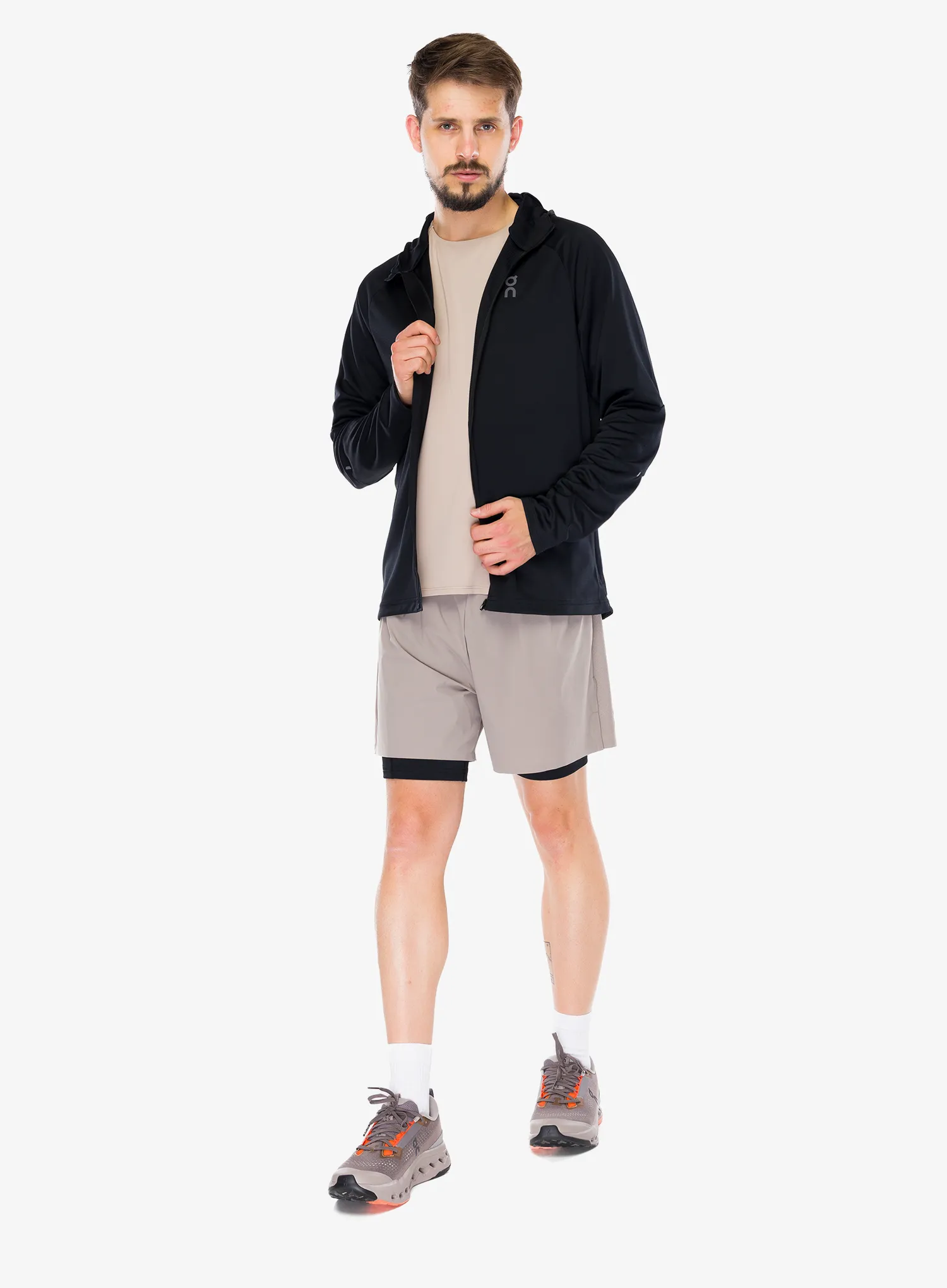 Jopica na zadrgo On Climate Zip Hoodie - black