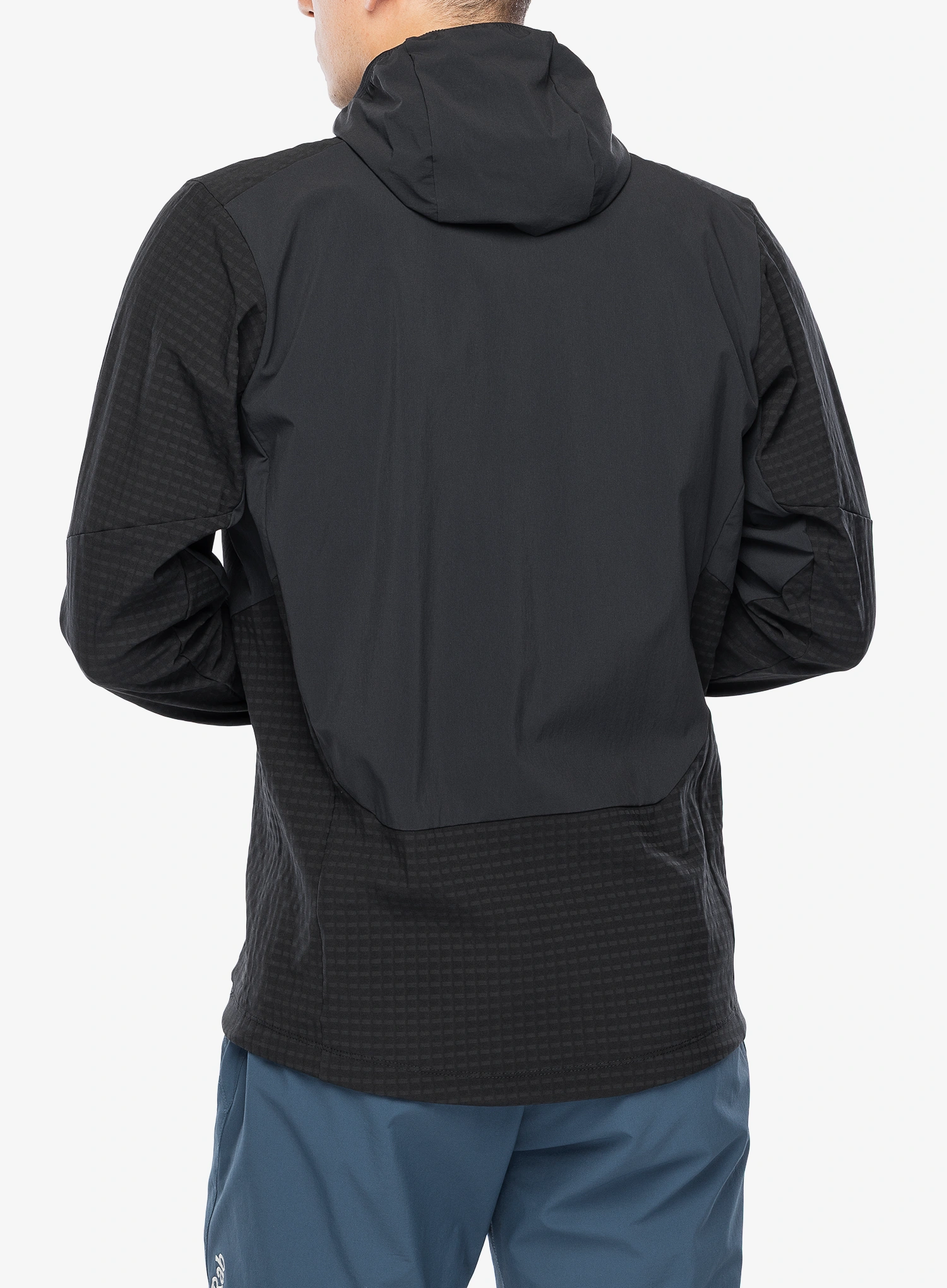 Jopica na zadrgo Rab Ascendor Pro Hoody - black