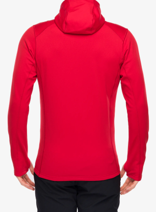 Jopica na zadrgo Rab Superflux Hoody - summit red