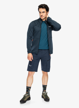 Jopica na zadrgo Salewa Puez Cammino PL Jacket - blueberry