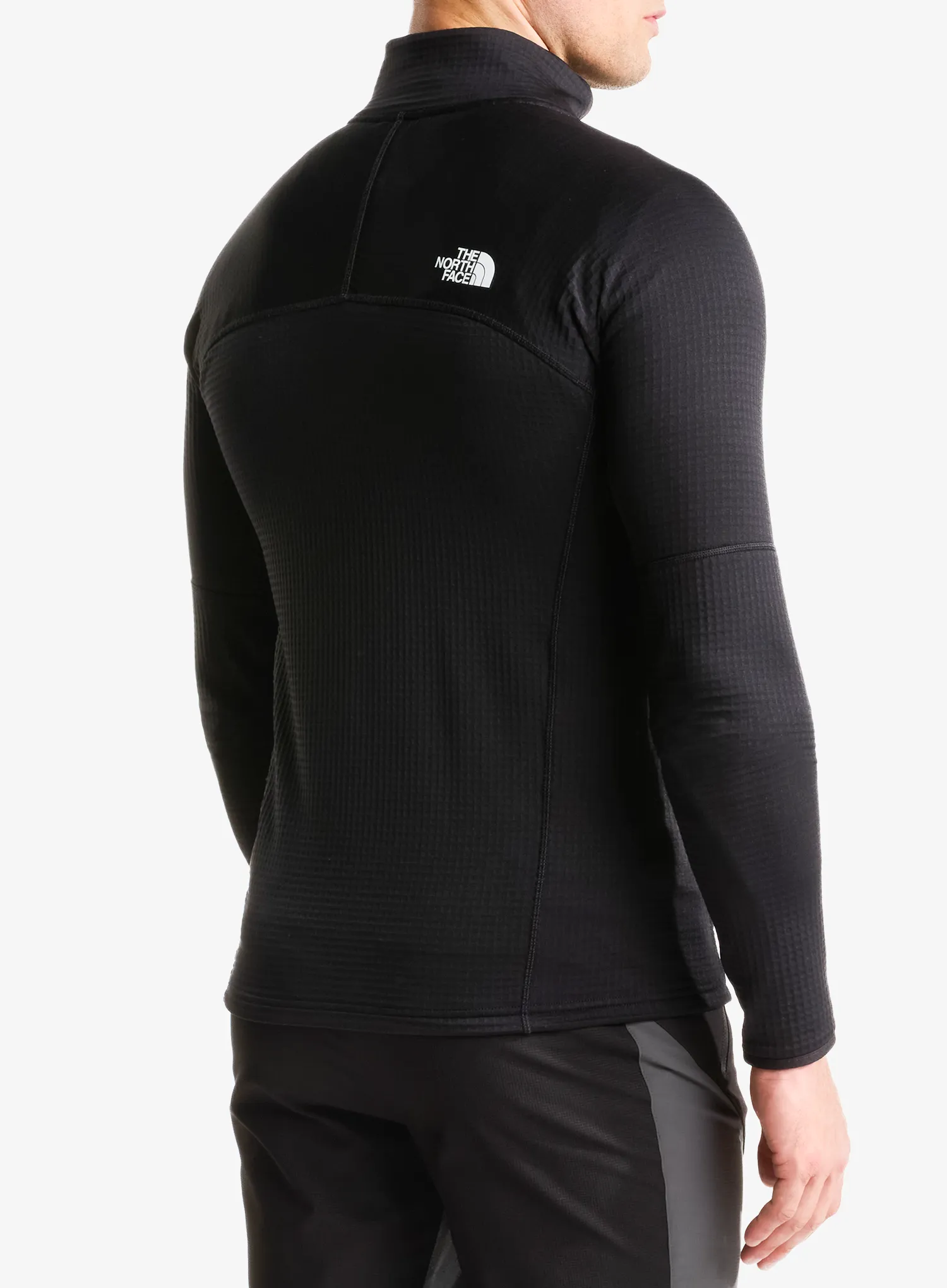 Jopica na zadrgo The North Face Polartec Powergrid Stormgap Jacket - tnf black