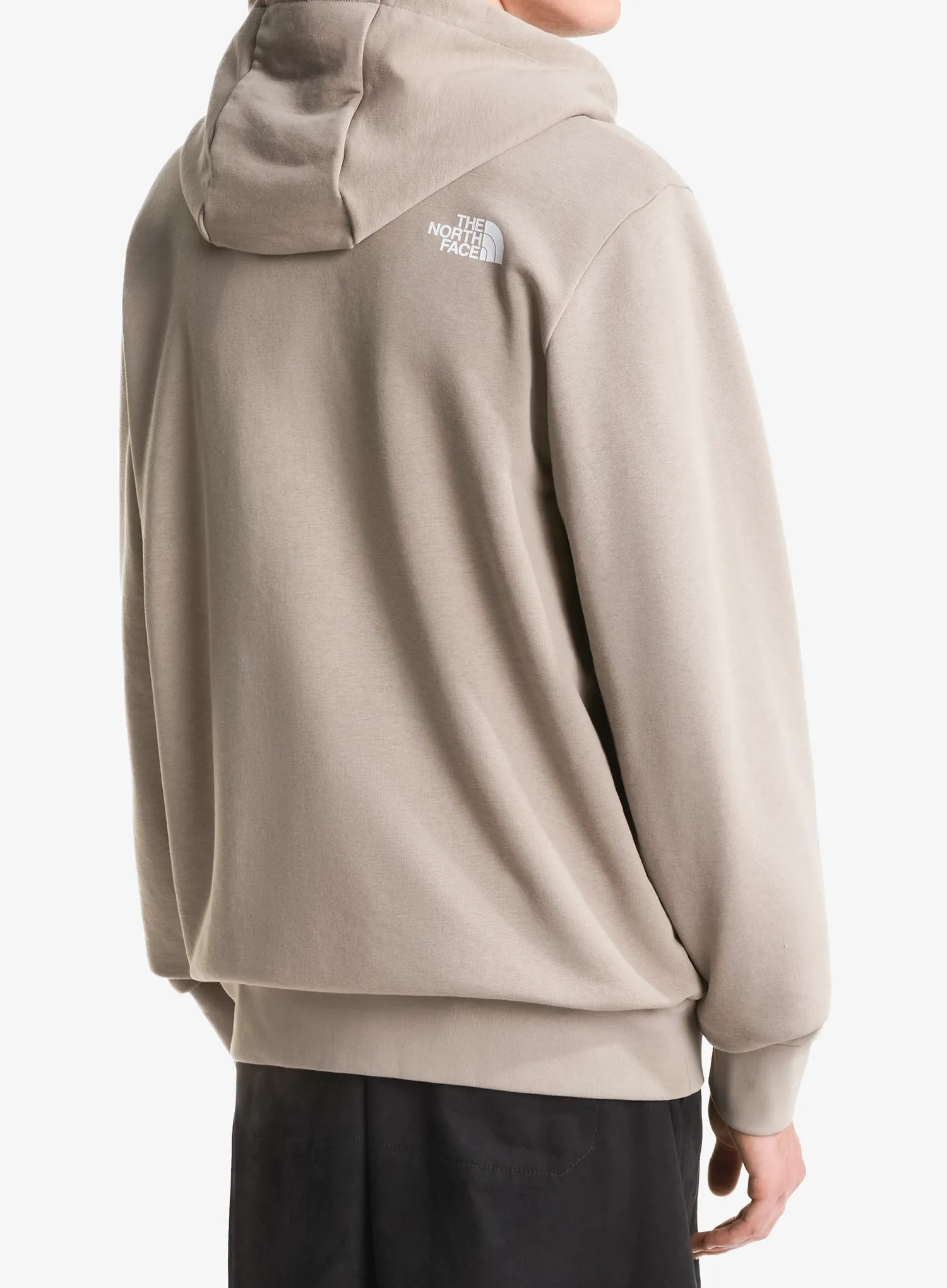 Jopica na zadrgo The North Face Simple Dome Light Regular Full Zip Hoodie - stone slab