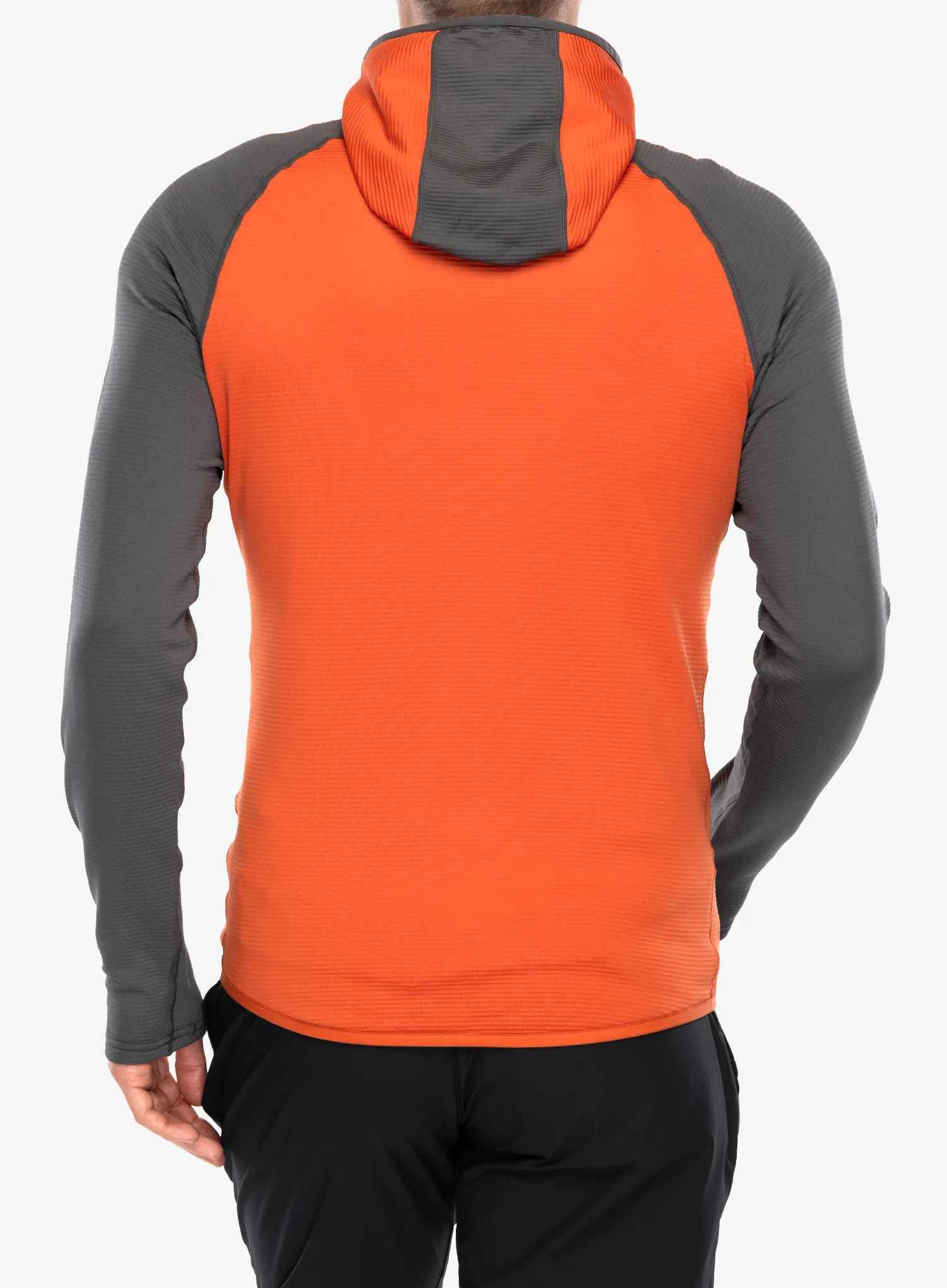 Jopica na zadrgo Viking Birger Hoodie - orange/grey