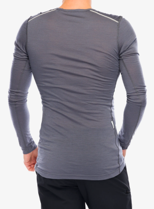 Termo flis jopa adidas TERREX Xperior Merino 150 Long Sleeve - grey five
