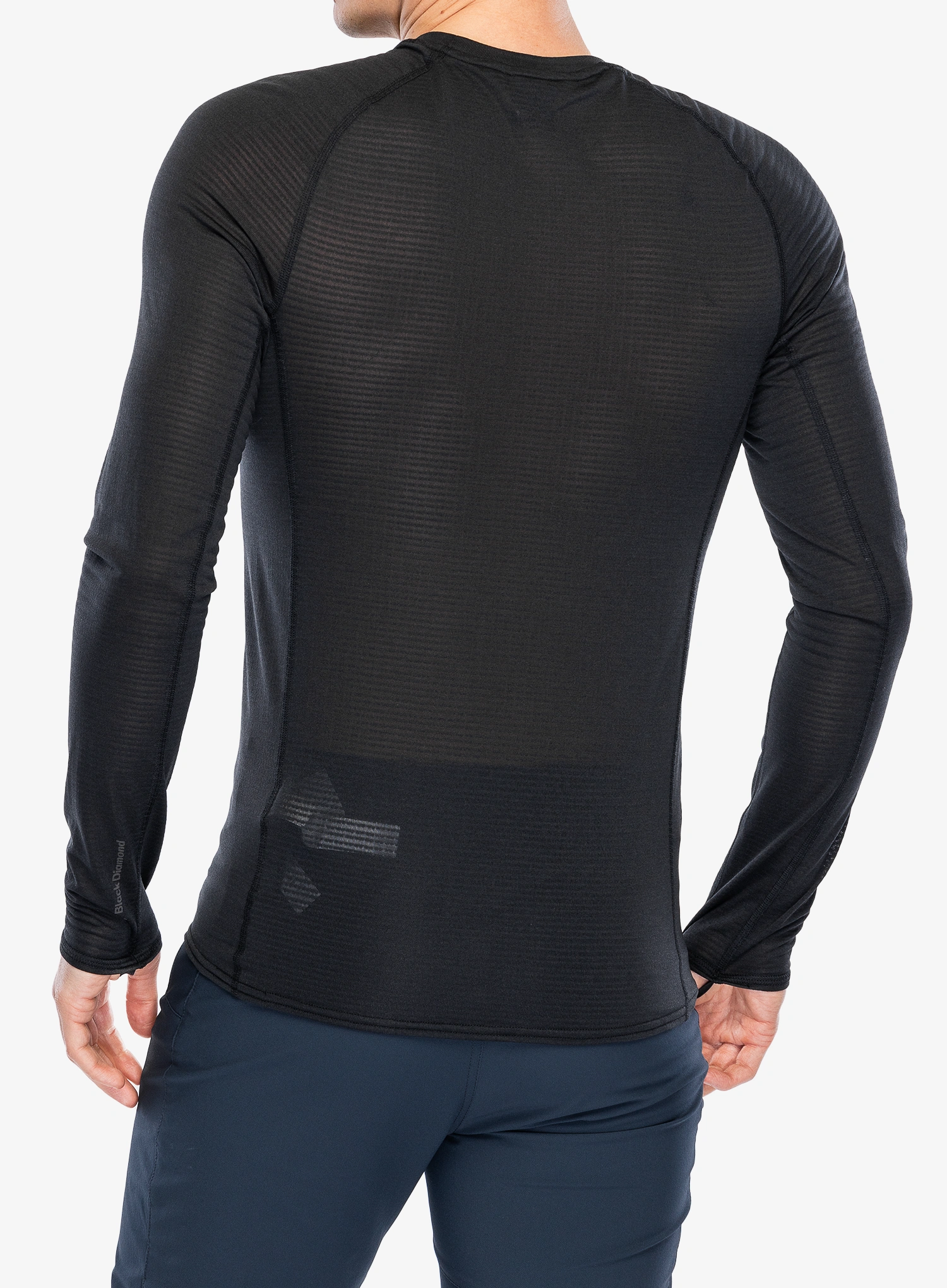 Termo flis jopa Black Diamond Coefficient LT Crew - black