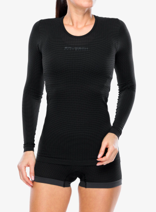 Termo flis jopa Brubeck Base Layer L/S Shirt - graphite