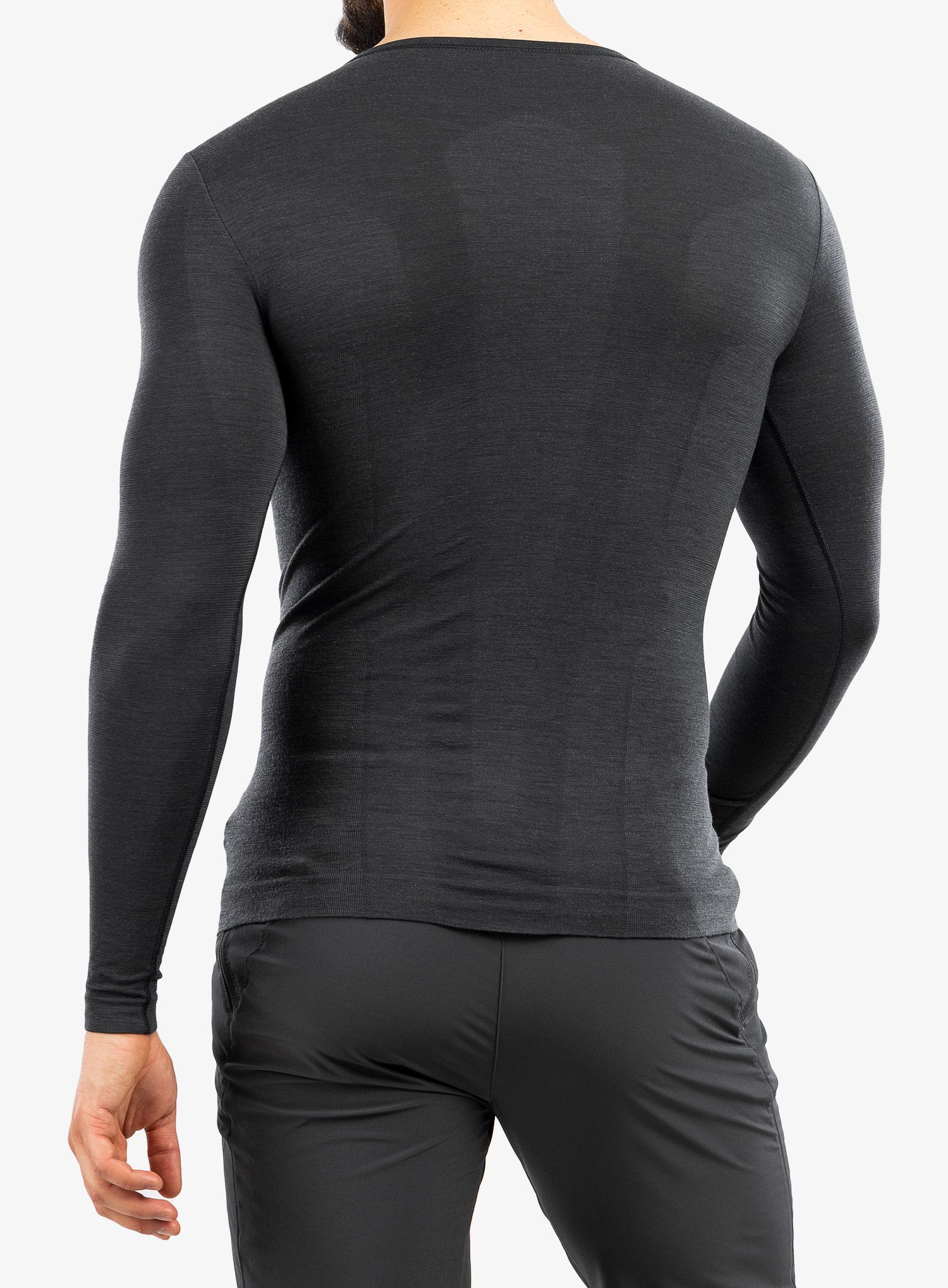 Termo flis jopa Brubeck Comfort Wool - graphite