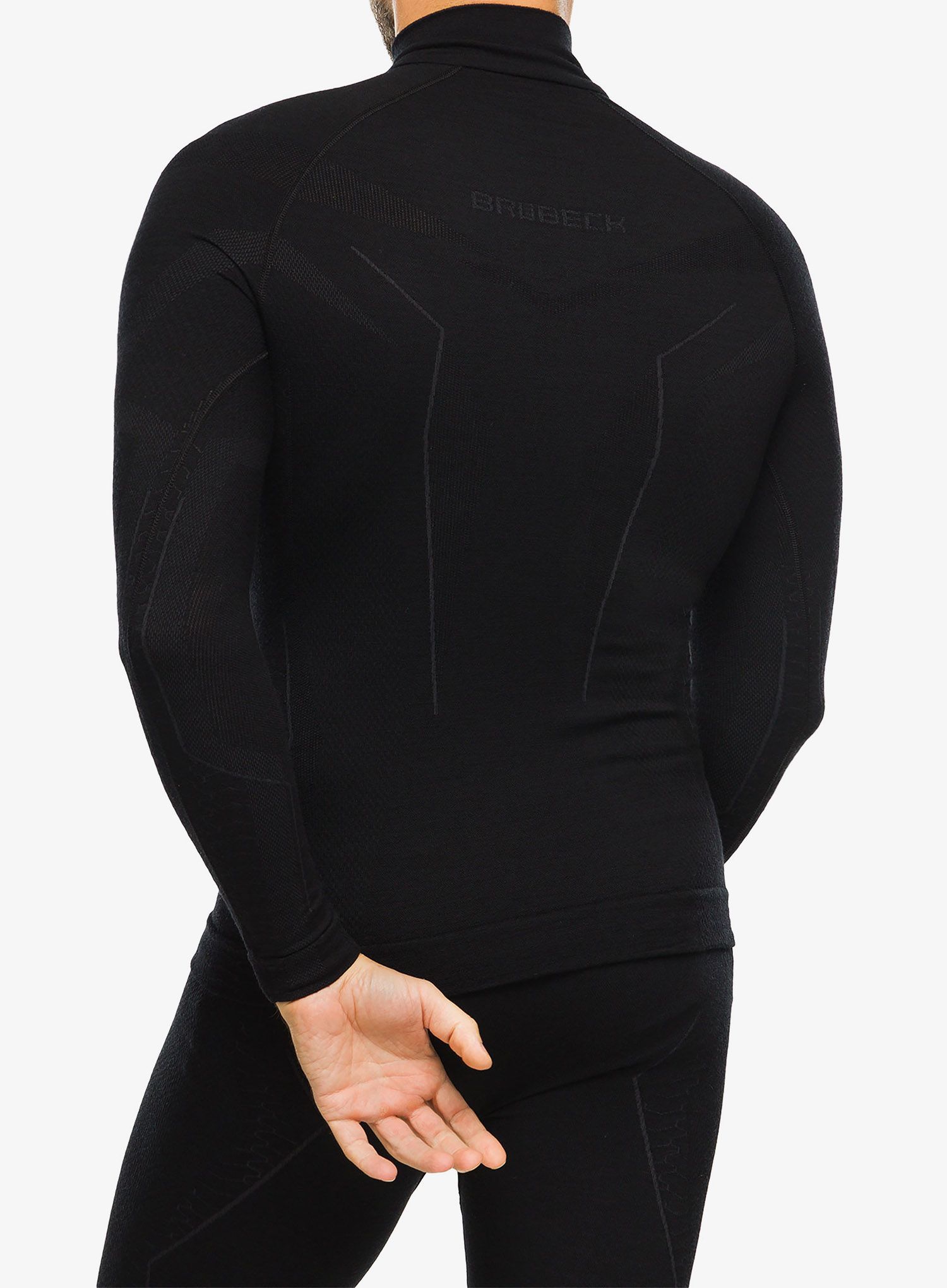 Termo flis jopa Brubeck Extreme Merino HZ - black