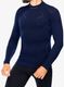Termo flis jopa Brubeck Extreme Merino - navy blue/blue