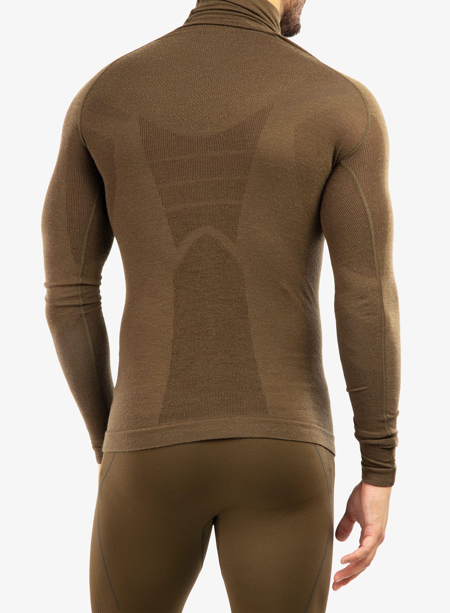 Termo flis jopa Brubeck Ranger Wool - khaki