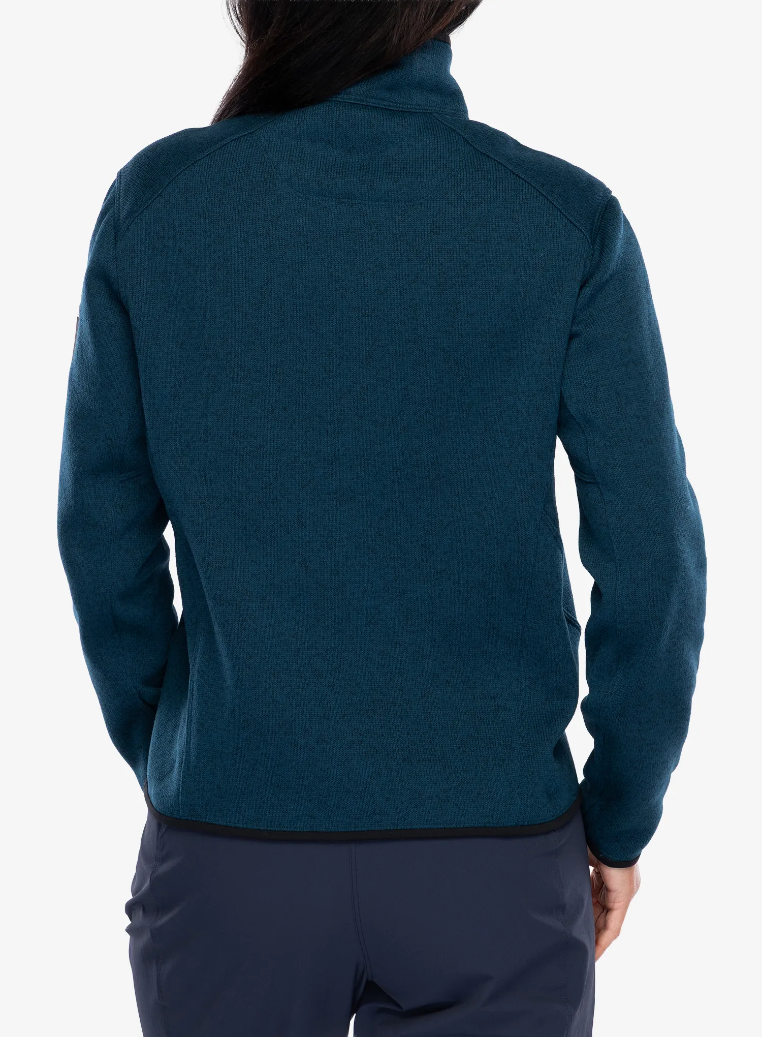 Ženska termo flis jopa Arcteryx Covert Zip Neck - midnight frost heather