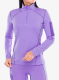Ženska termo flis jopa Arcteryx Rho Zip Neck - aster