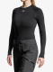 Ženska termo flis jopa X-Bionic Energy Accumulator 4.0 Shirt - opal black/arctic wht