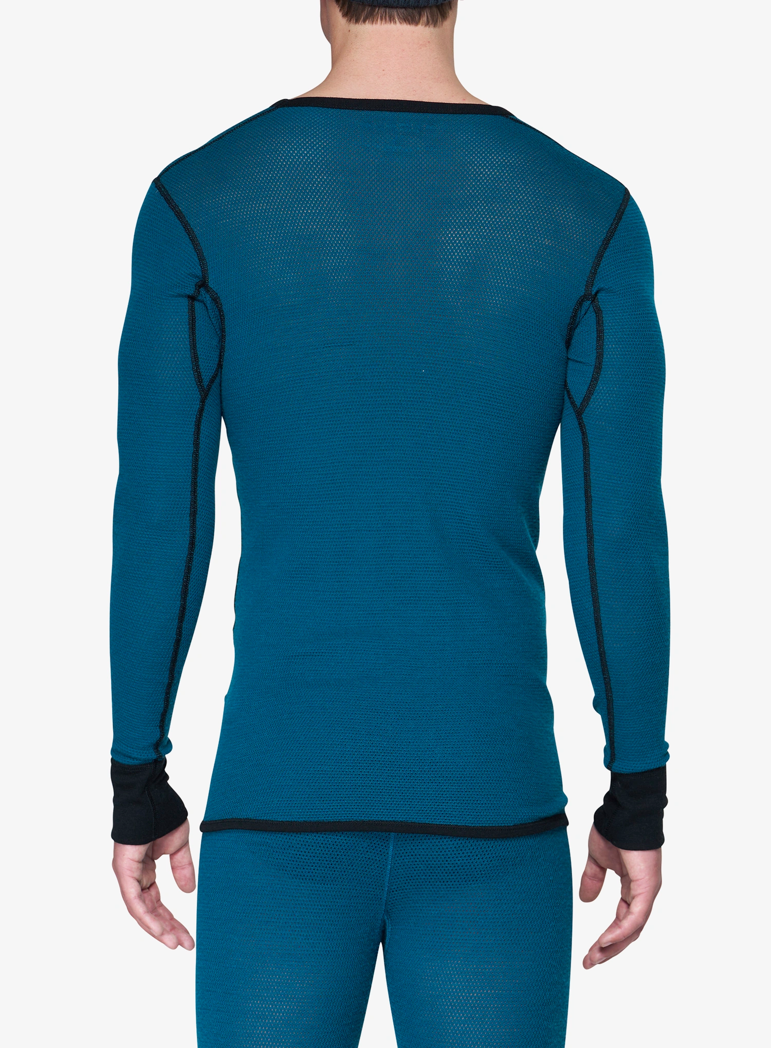 Termo flis jopa Devold Wool Mesh 190 Shirt - flood/caviar