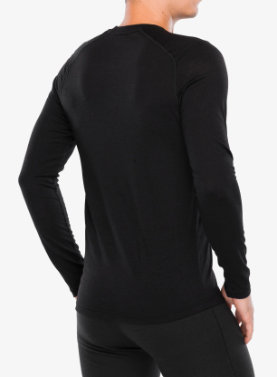 Termo flis jopa Helly Hansen Durawool Crew Ls - black