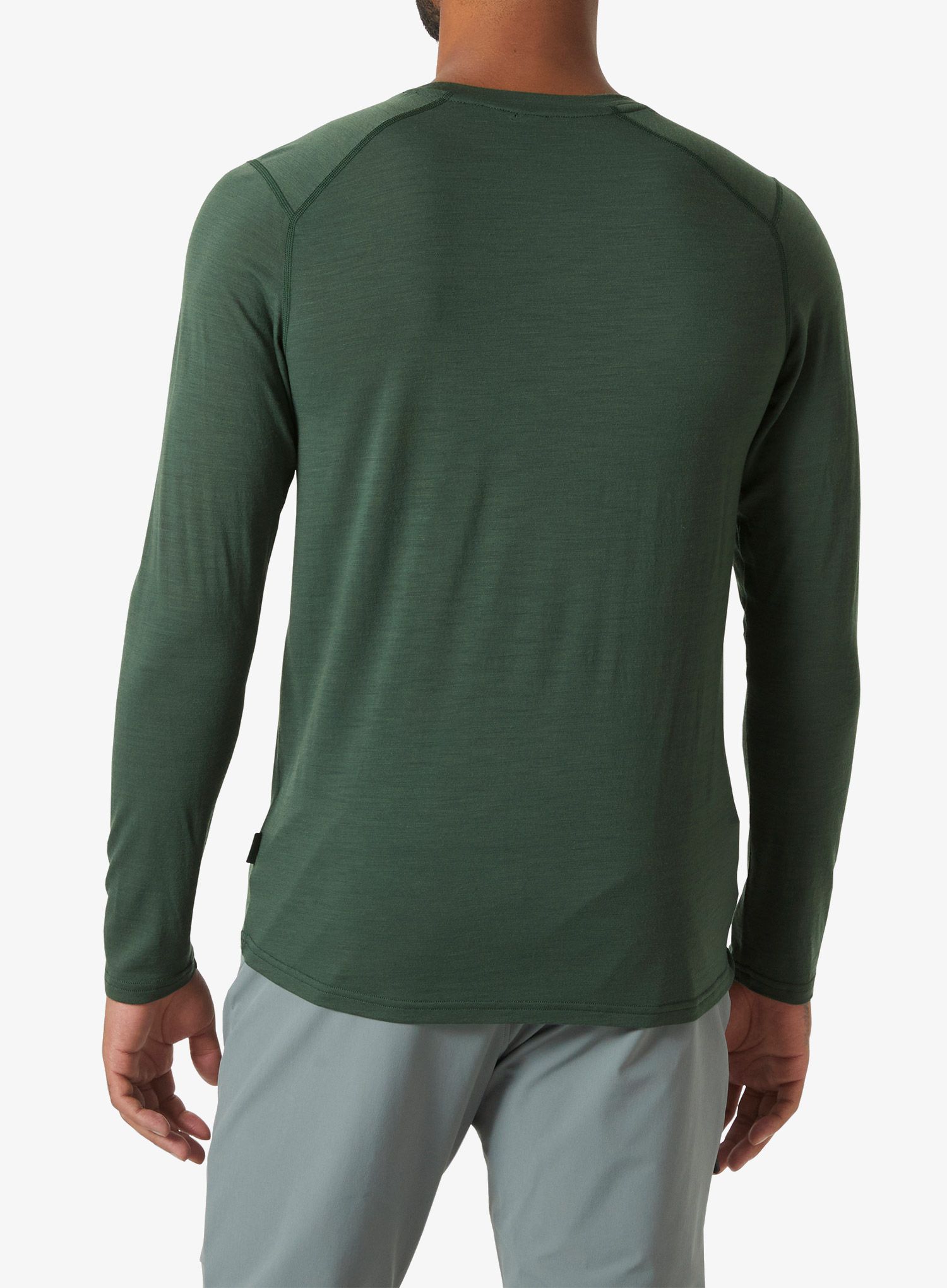 Termo flis jopa Helly Hansen Durawool Crew LS - jungle green