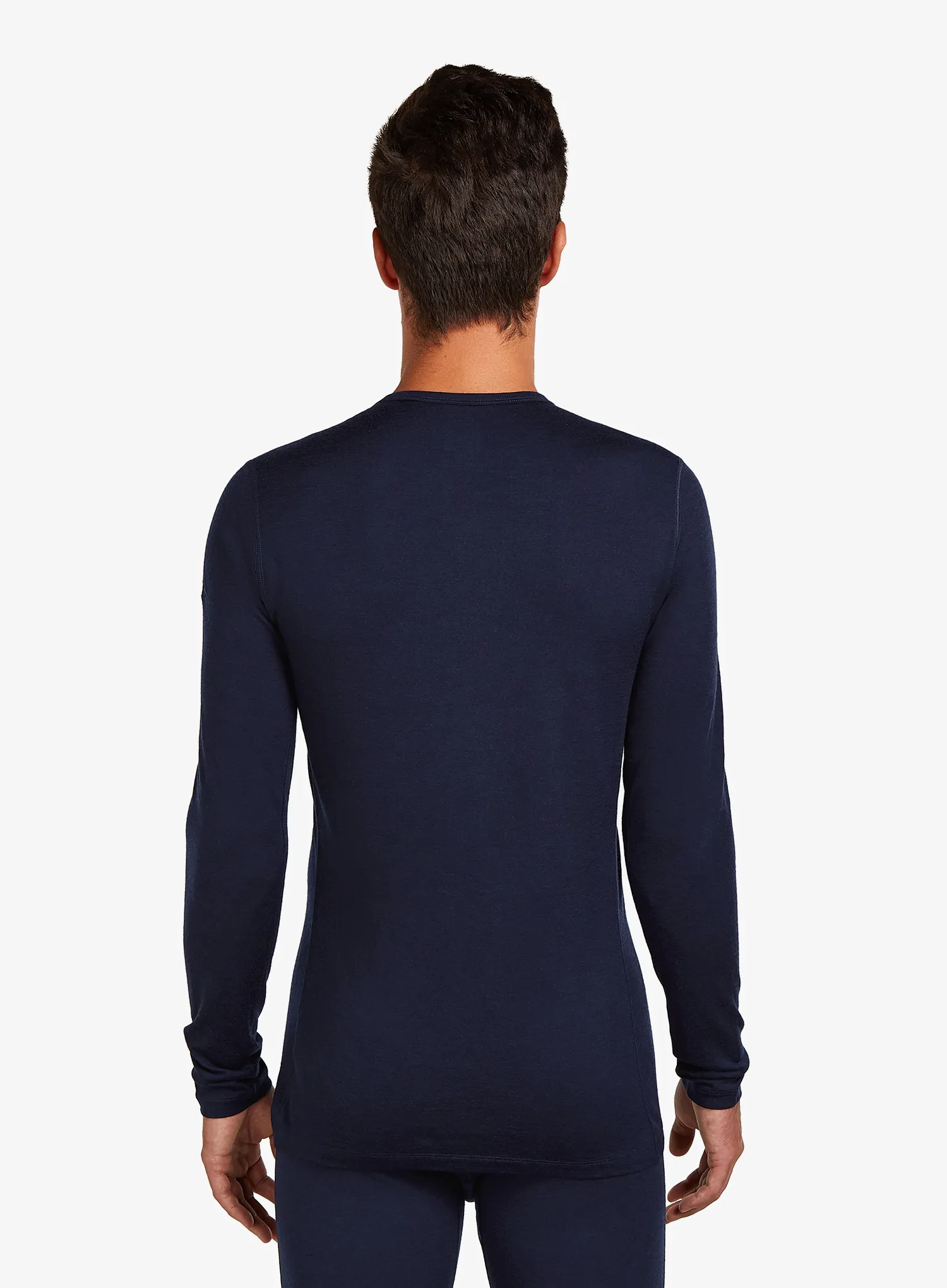 Termo flis jopa Icebreaker 200 Oasis L/S Crewe - midnight navy