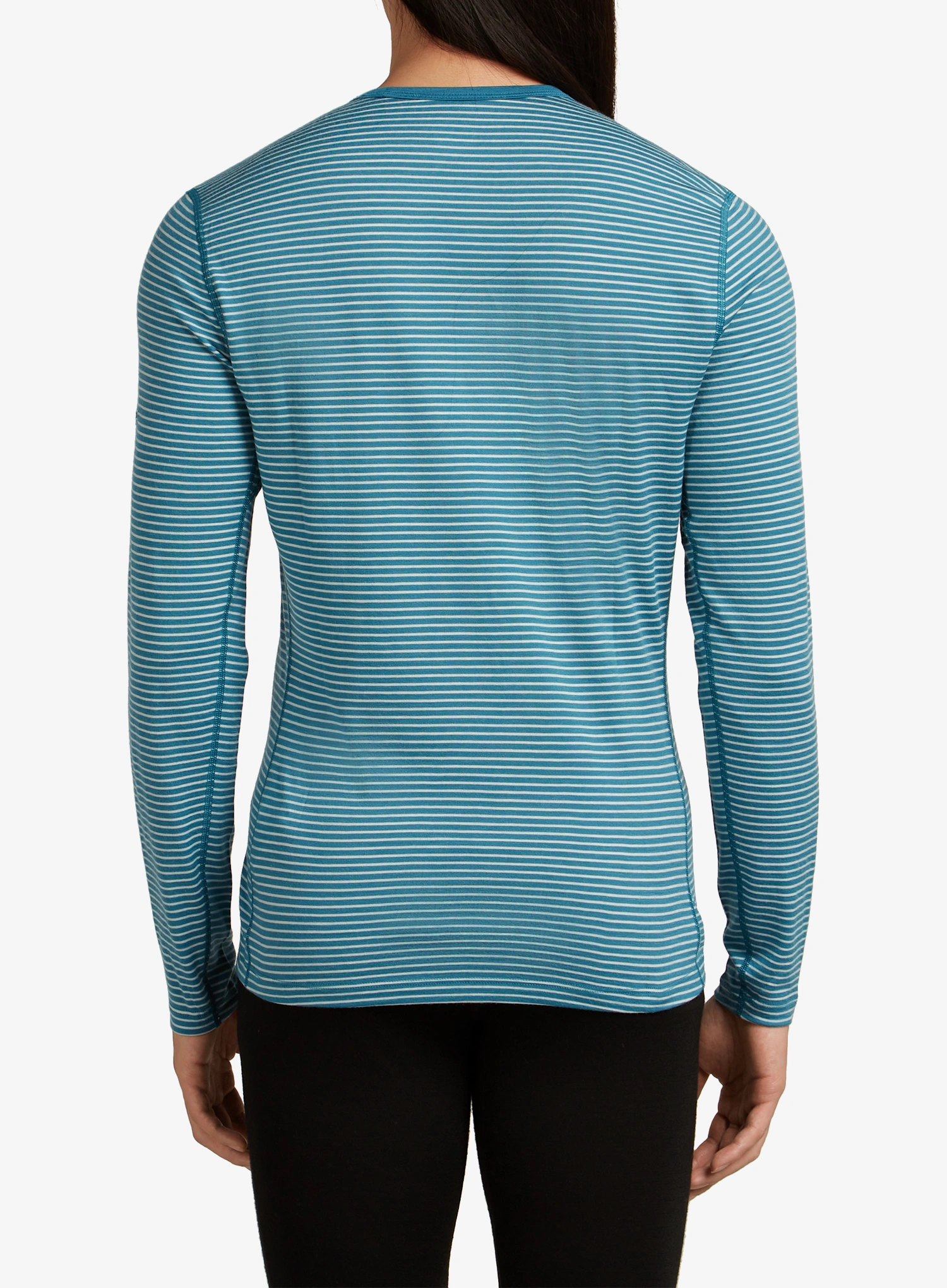 Termo flis jopa Icebreaker 200 Oasis L/S Crewe - topaz/undyed/s