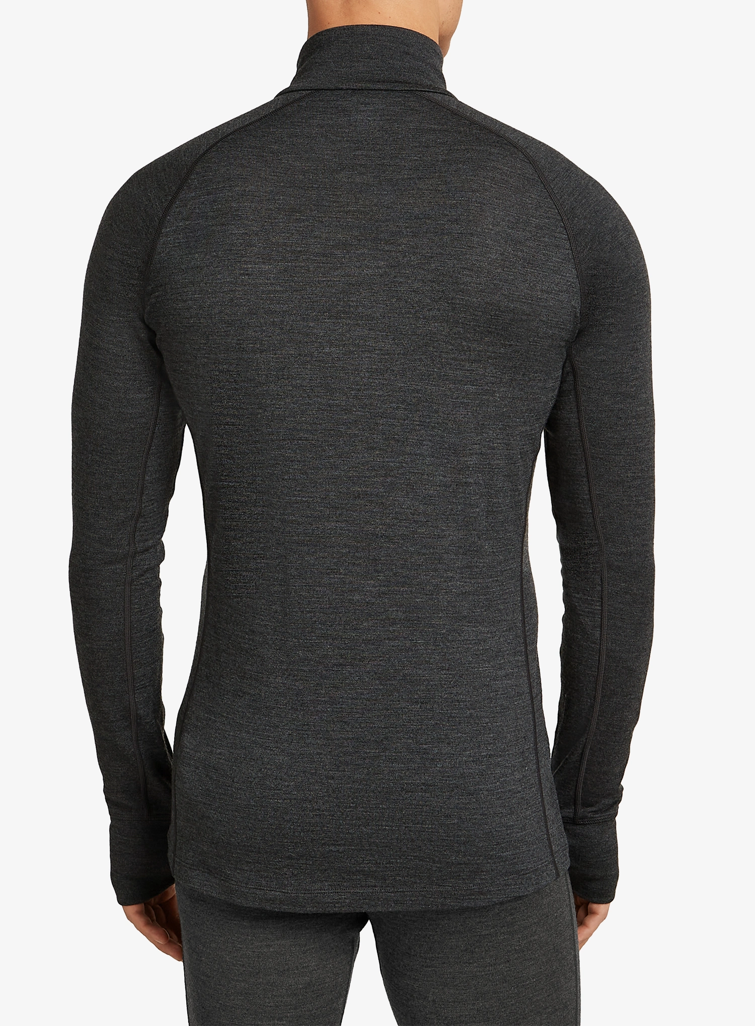 Termo flis jopa Icebreaker Merino 260 ZoneKnit LS Half Zip - jet hthr