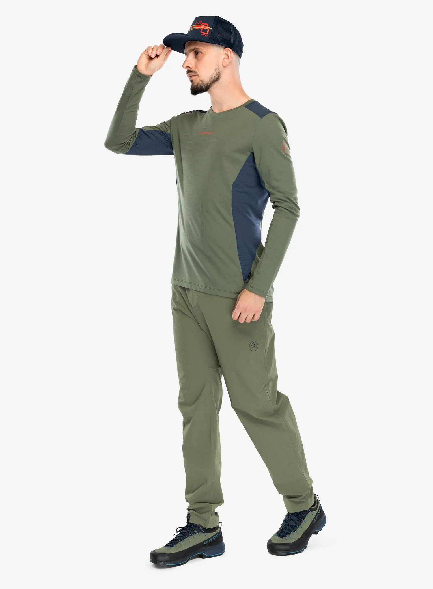 Termo flis jopa La Sportiva Beyond Long Sleeve - cypress/night sky