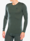 Termo flis jopa Odlo Merino 200 BL Top Crew Neck LS - urban chic