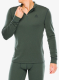Termo flis jopa Odlo Merino 260 BL Top Turtle Neck LS Half Zip - urban chic