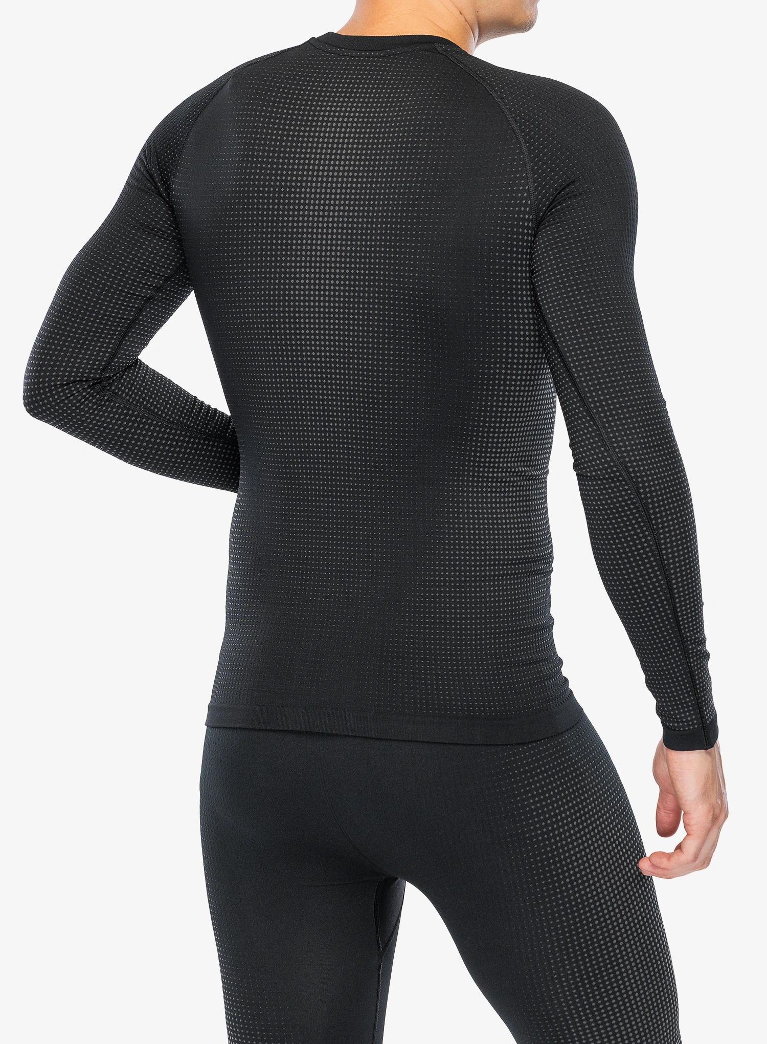 Termo flis jopa Odlo Performance Warm BL Top Crew Neck L/S - graphite grey