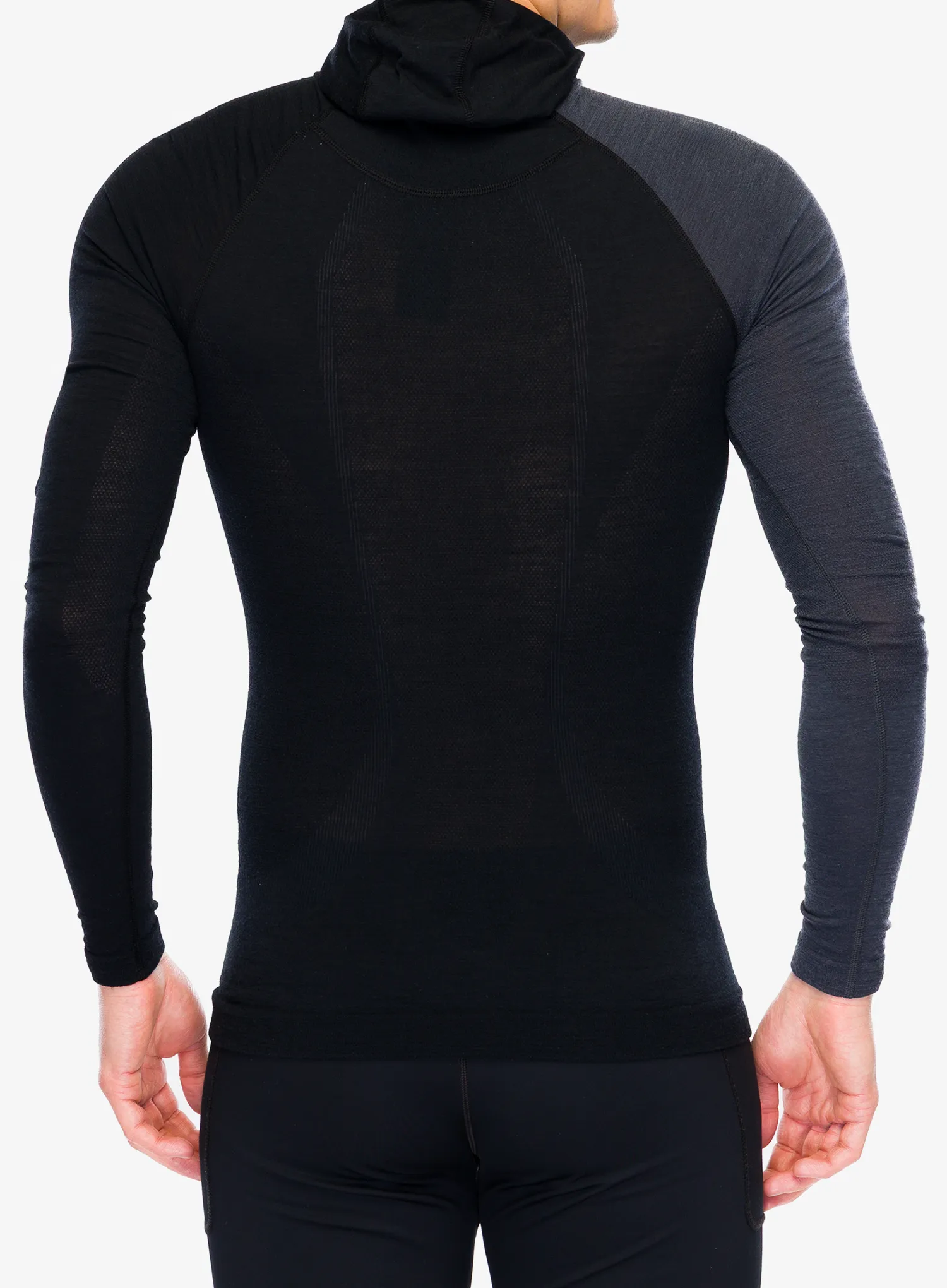 Termo flis jopa Ortovox 120 Comp Light Hoody - black raven