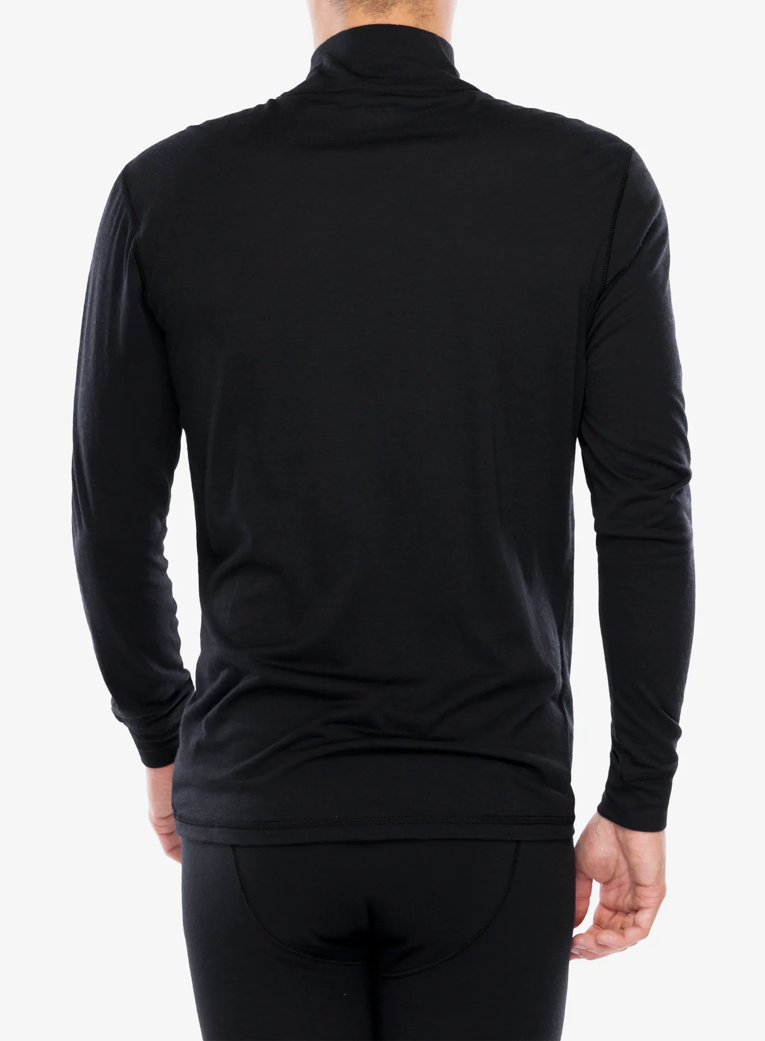 Termo flis jopa Super.natural Tundra175 Turtleneck - jet black