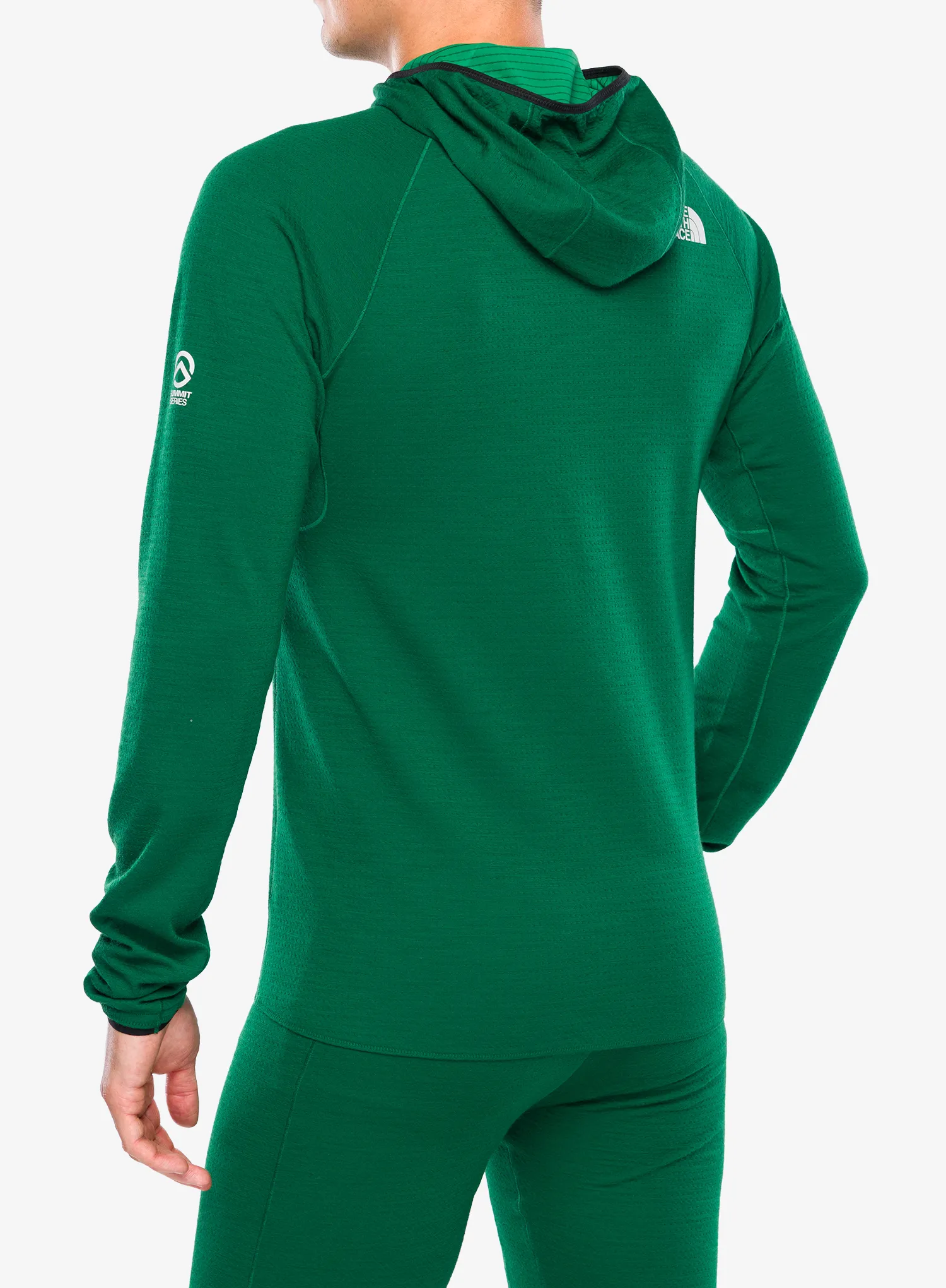 Termo flis jopa The North Face Summit Dotknit AMK Hoodie - apex green