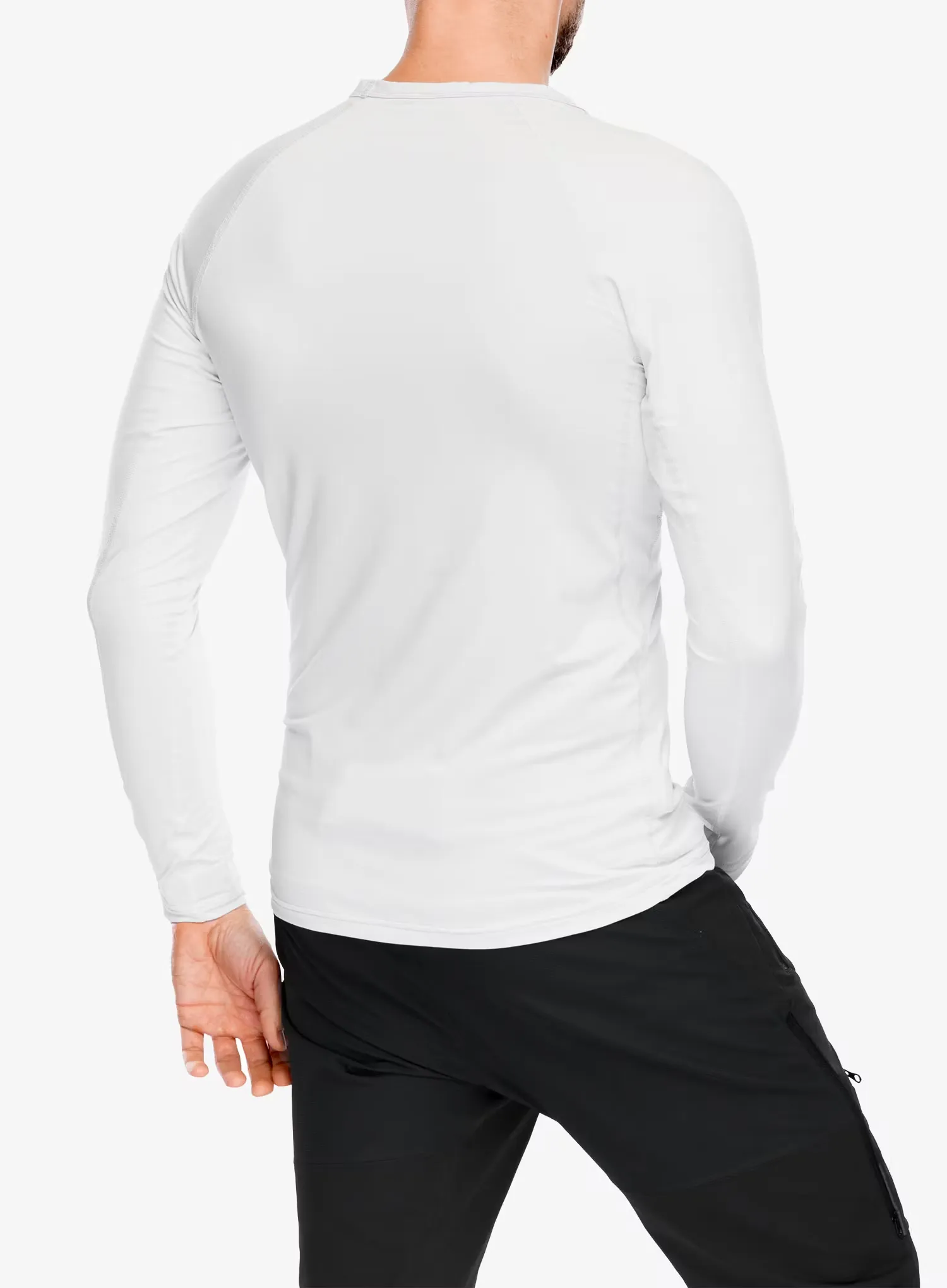 Termo flis jopa Turbat Hike Lite LS Thermo T-Shirt - glacier gray