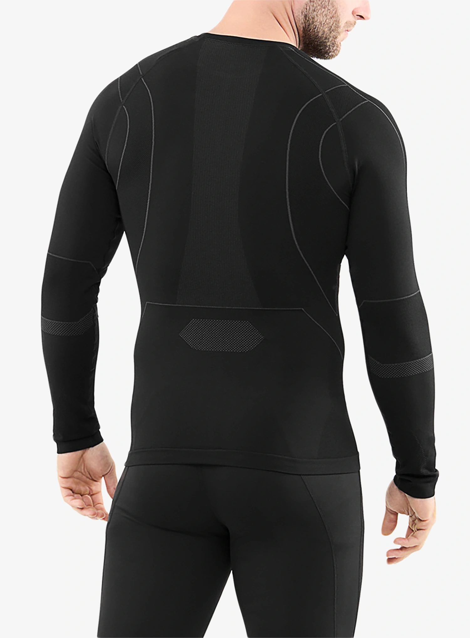 Termo flis jopa Viking Base Layer Gary Longsleeve - black