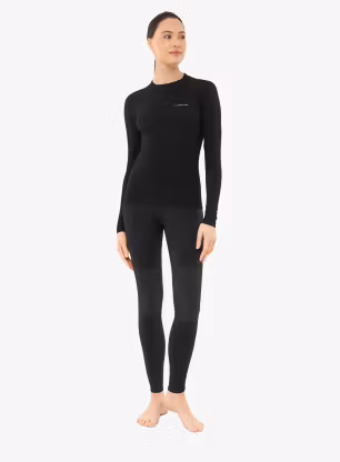Termo flis jopa Viking Easy Dry Longsleeve - black