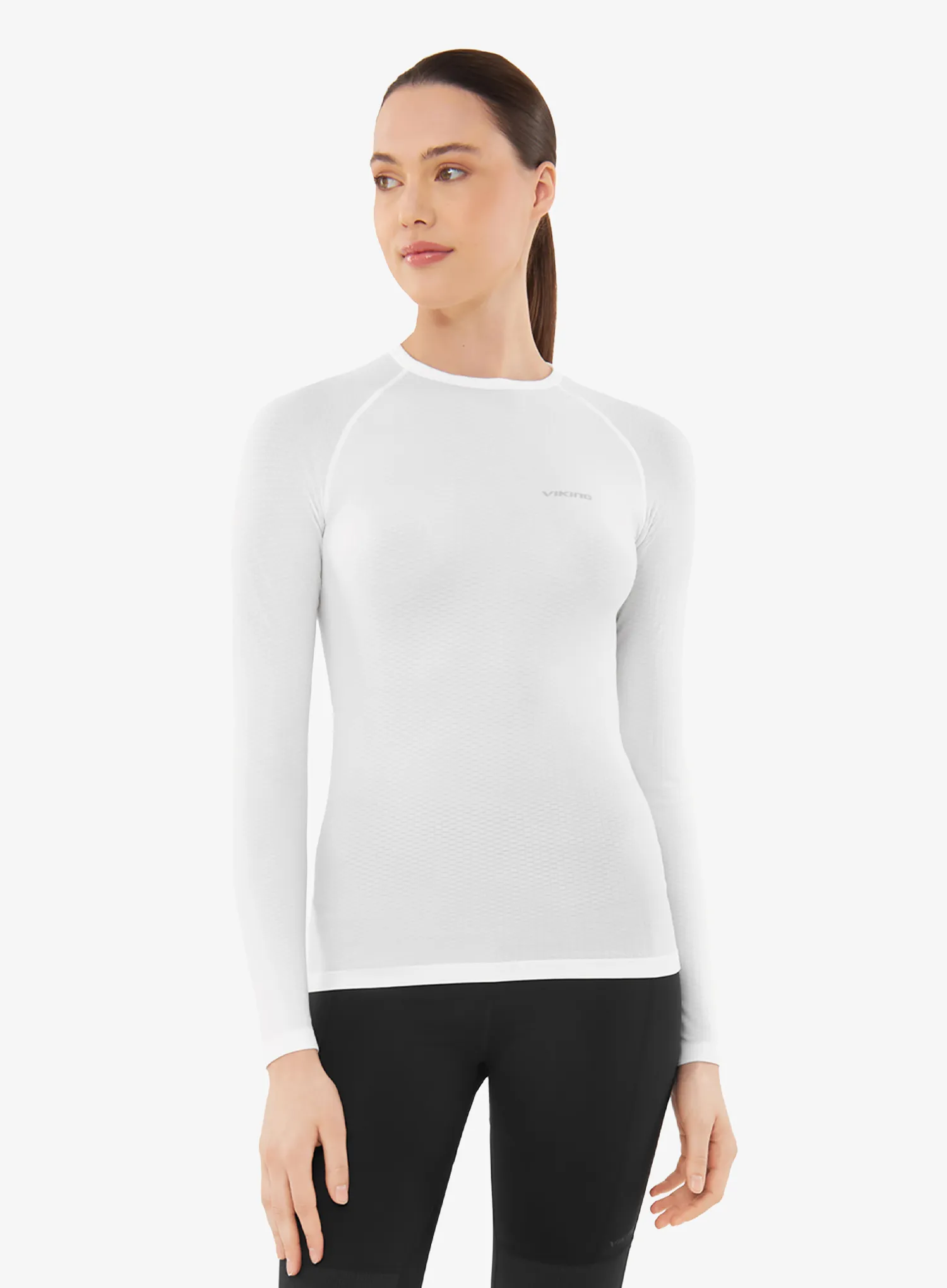 Termo flis jopa Viking Easy Dry Longsleeve - white
