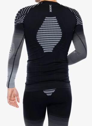Termo flis jopa X-Bionic Invent Fx Shirt LS - x black/grey/light grey