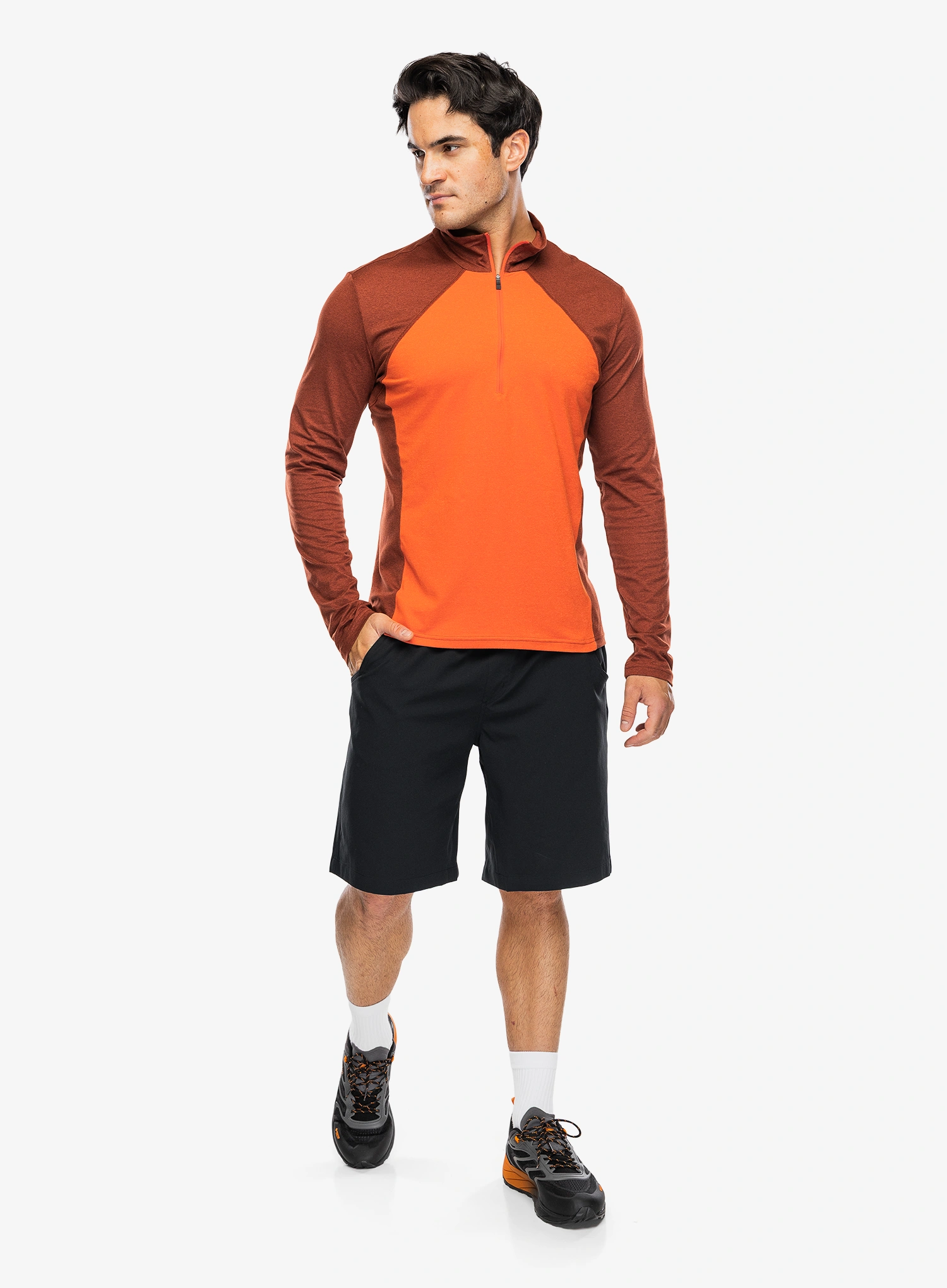 Termo flis jopa Ziener Jito - orange pumpkin