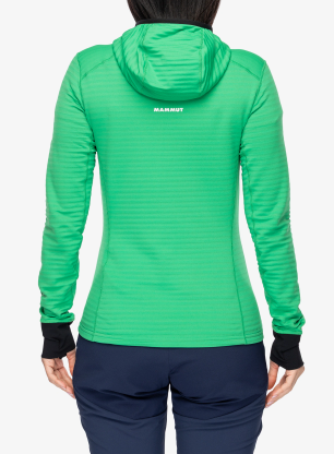 Ženska jopica Mammut Taiss Light ML Hooded Jacket - pinea/black