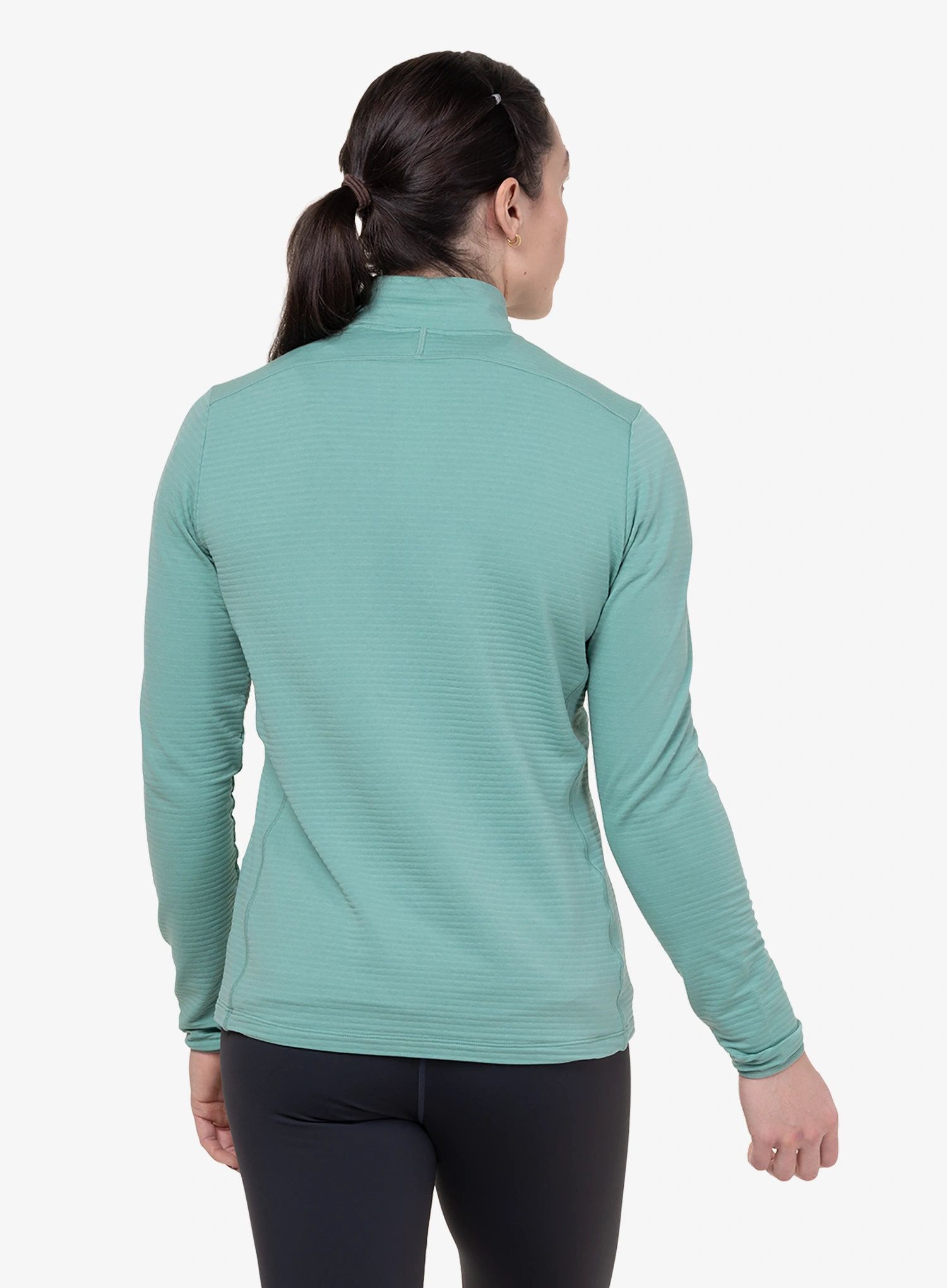 Ženska plezalna jopa Mountain Equipment Lumiko Zip-T - lichen green/d.teal