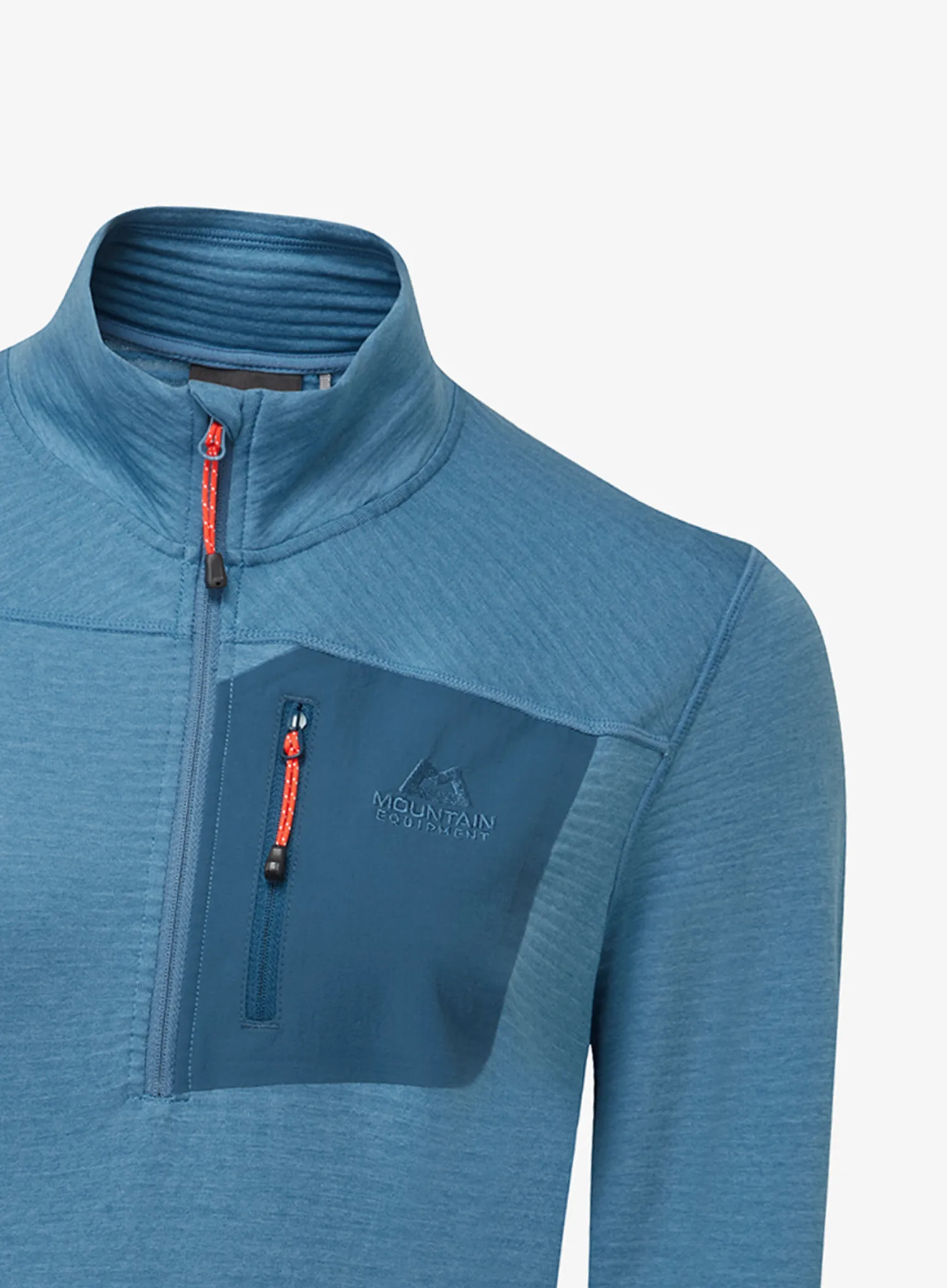 Ženska plezalna jopa Mountain Equipment Lumiko Zip-T - stellar/majolica