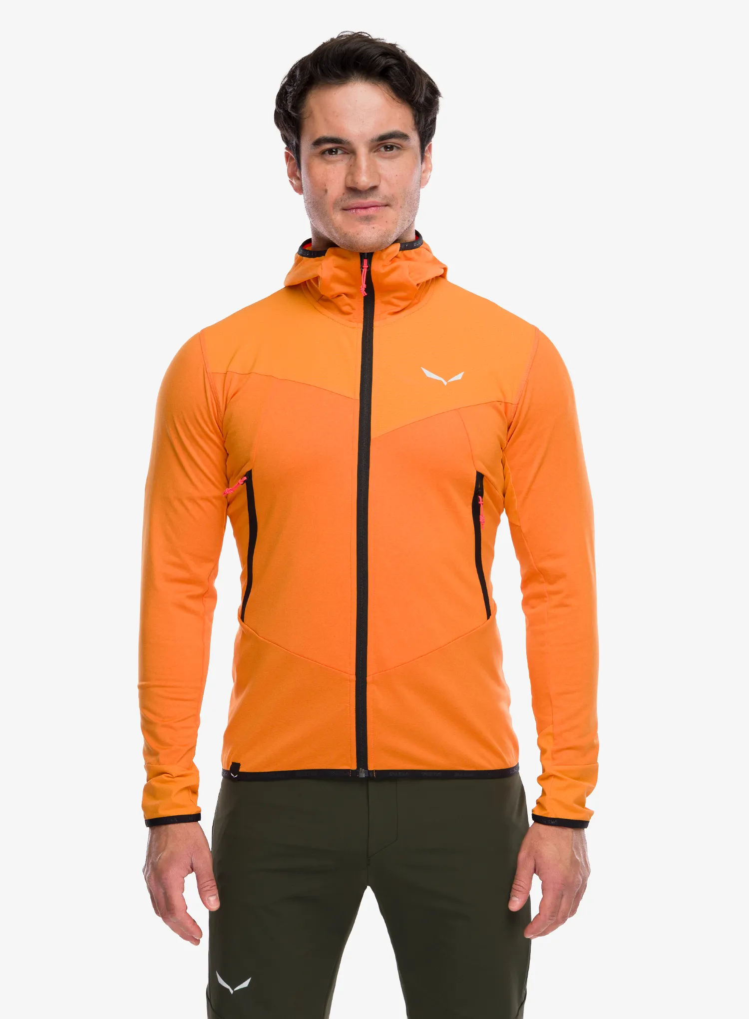 SalewaAgnerHybridPolarliteDurastretchFZHoodedturmericmelange4053866744751l.webp