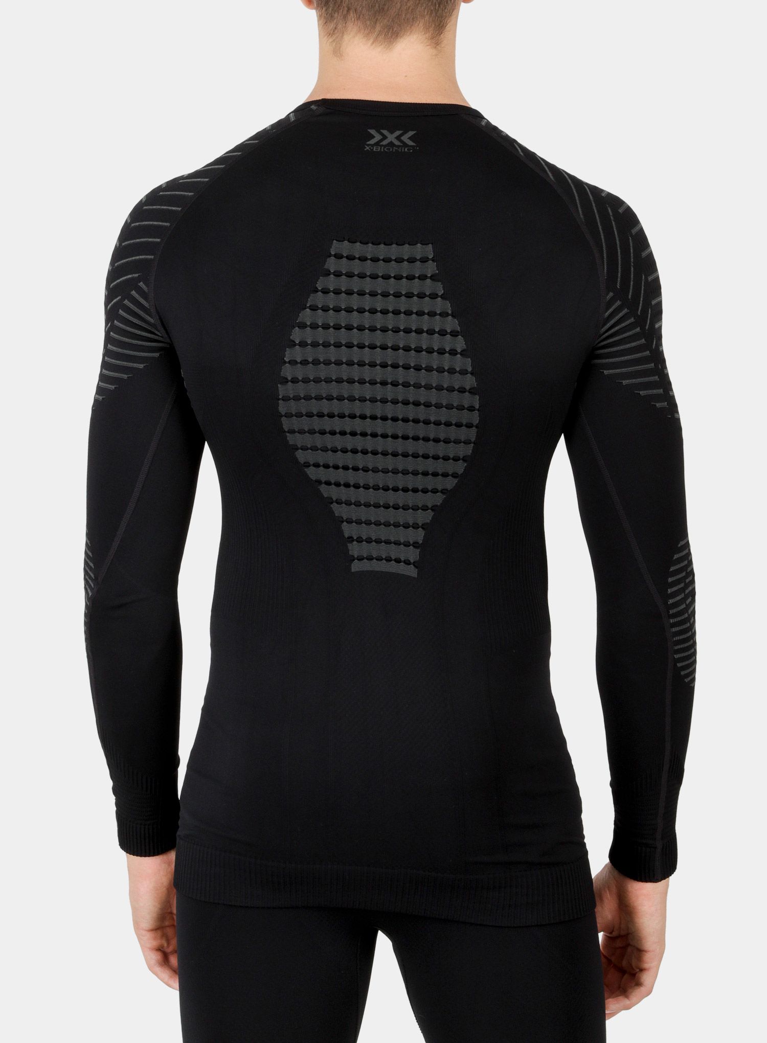 Jopica X-Bionic Invent 4.0 Shirt Round Neck SG L/S - black/charcoal