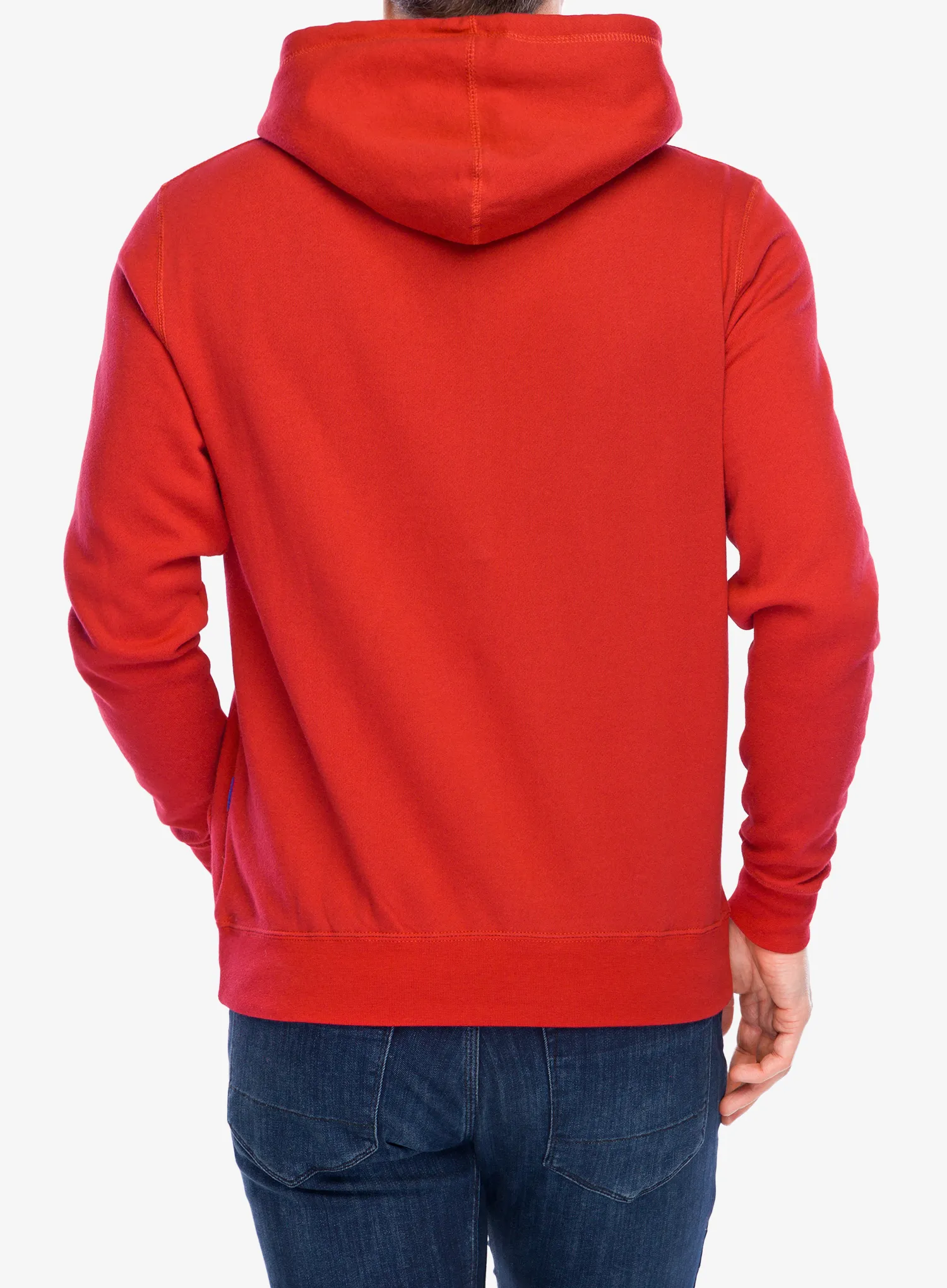Jopica s kapuco 100% Icon Hoodie - deep red