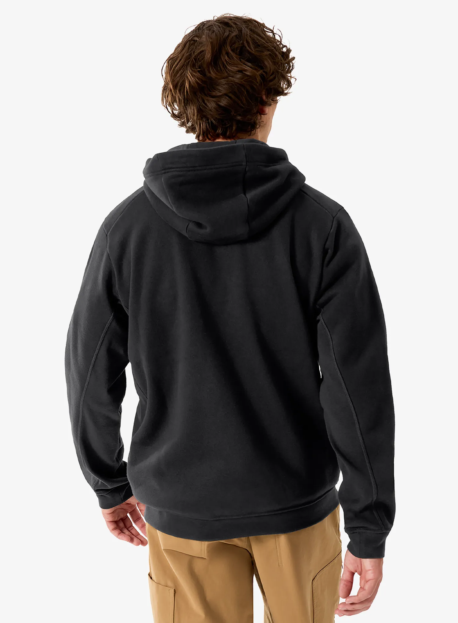 Jopica s kapuco Arcteryx Emblem Fleece Full-Zip Hoody - black
