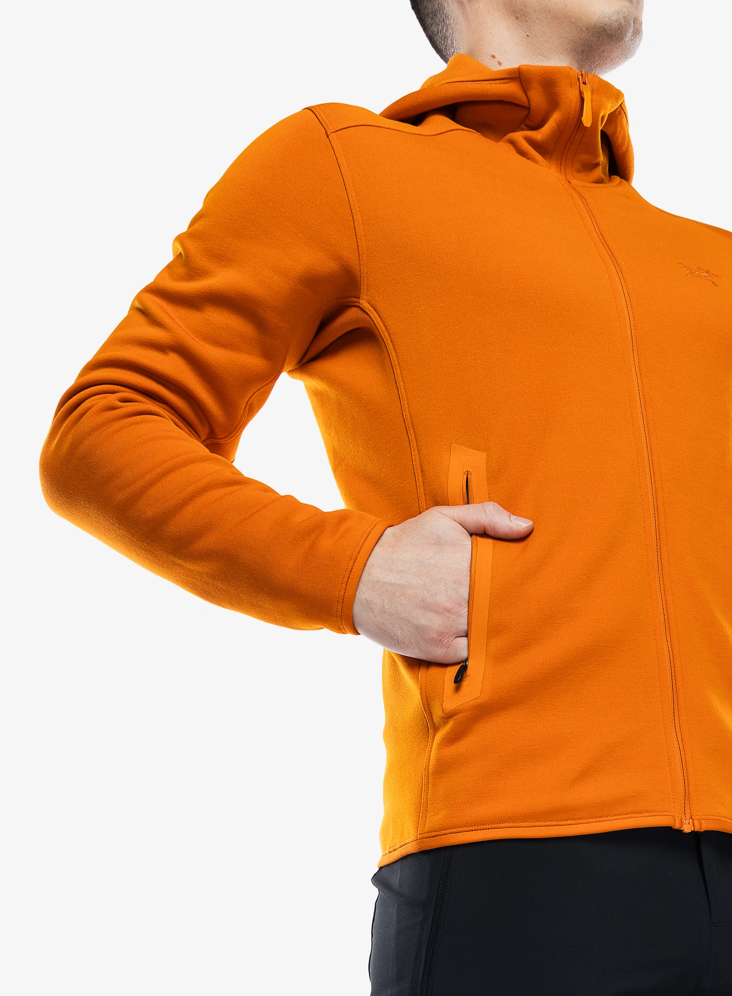 Jopica s kapuco Arcteryx Kyanite Hoody - copper sky