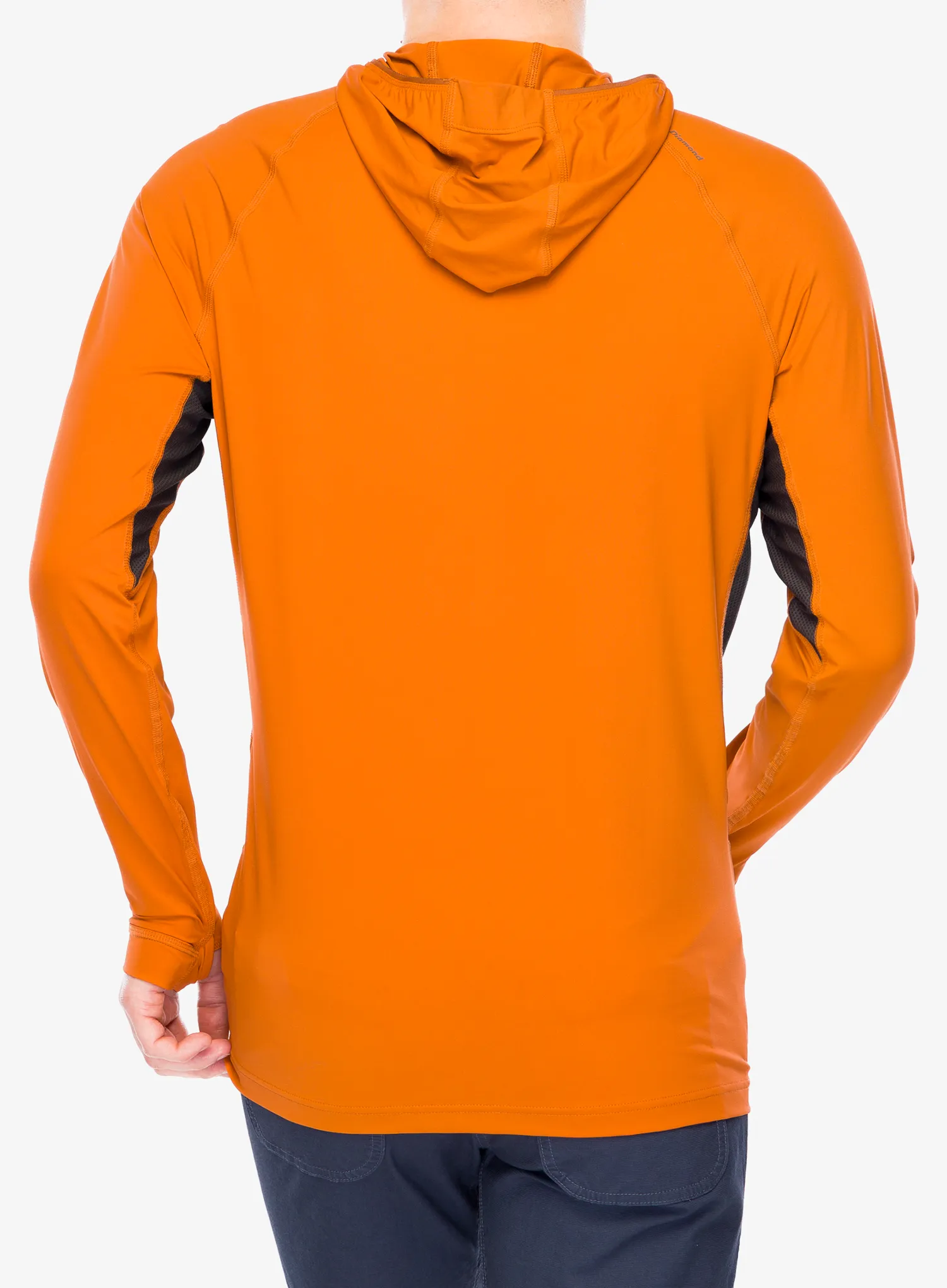 Jopica s kapuco Black Diamond Alpenglow Pro Hoody - saffron