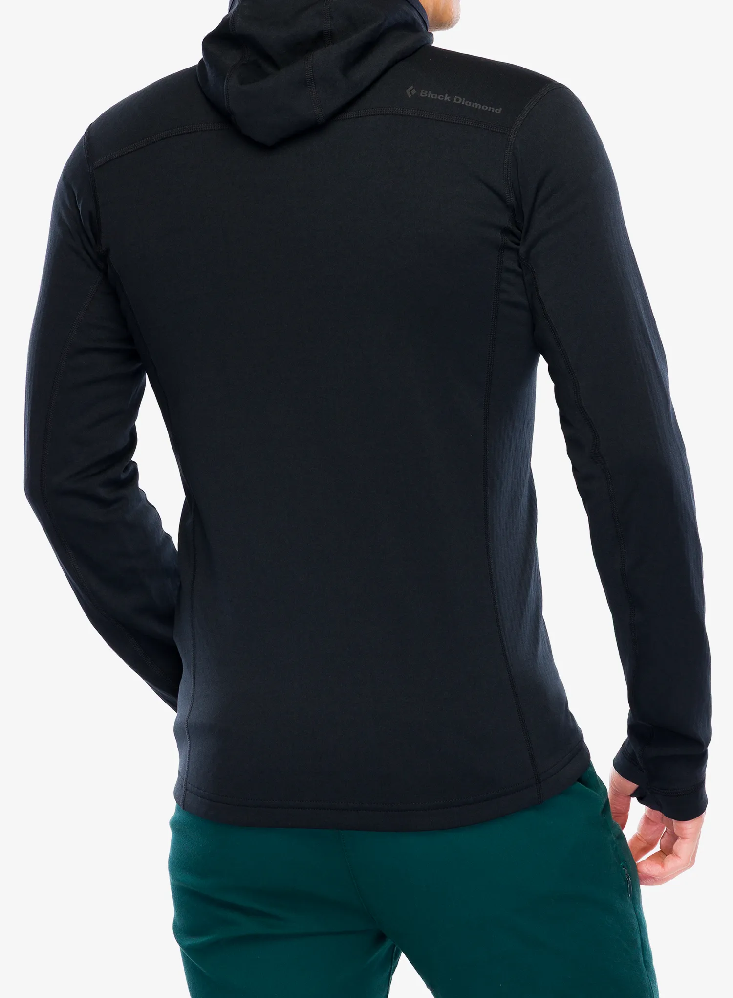 Jopica s kapuco Black Diamond Coefficient Fleece Hoody - black