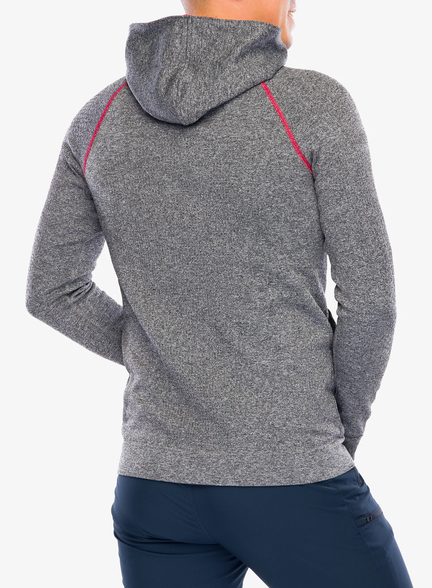 Jopica s kapuco Brubeck Fusion Sweatshirt Hoody - grey